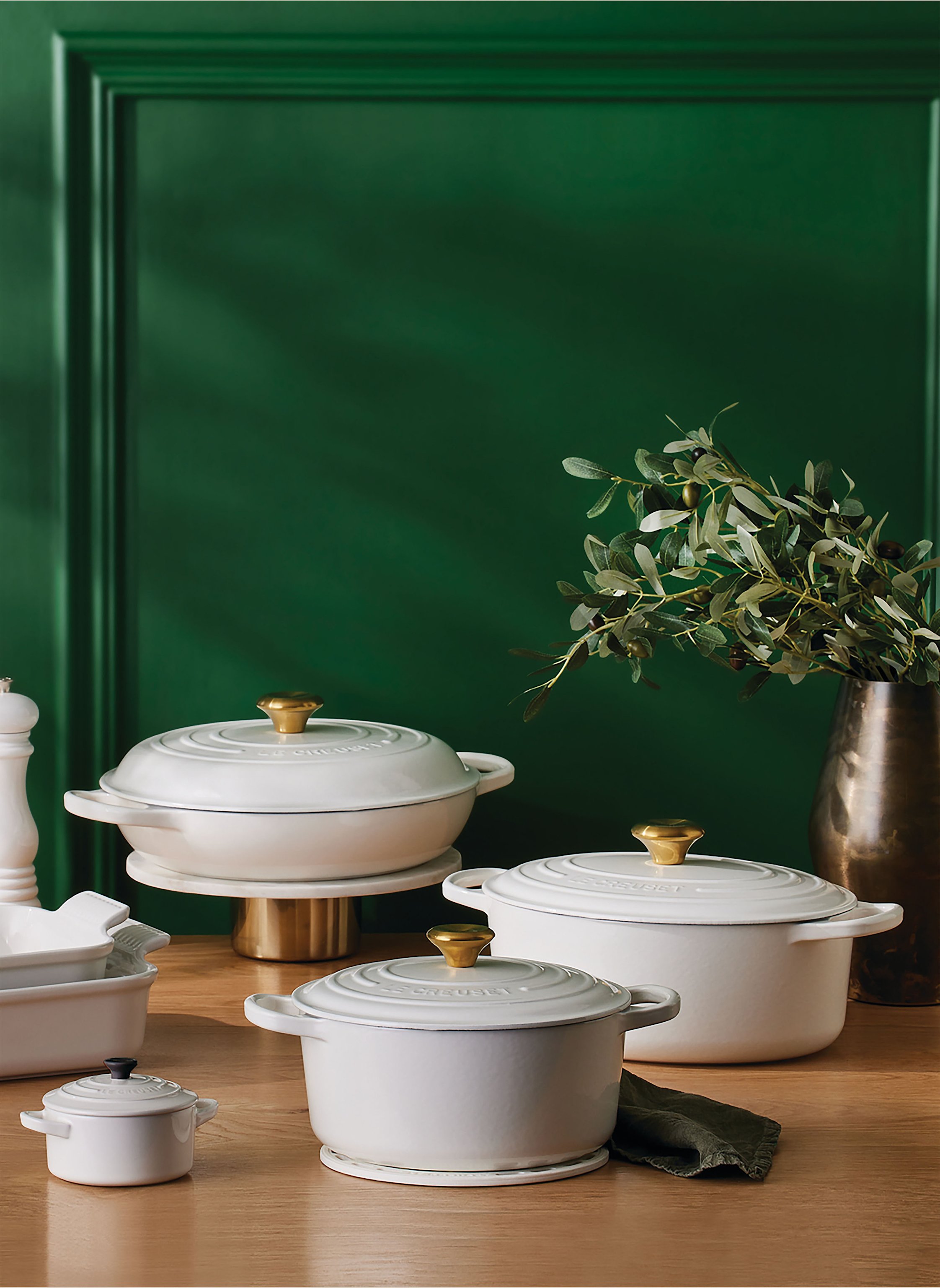 Thumbnail - Le Creuset Bräter Signature weiss
