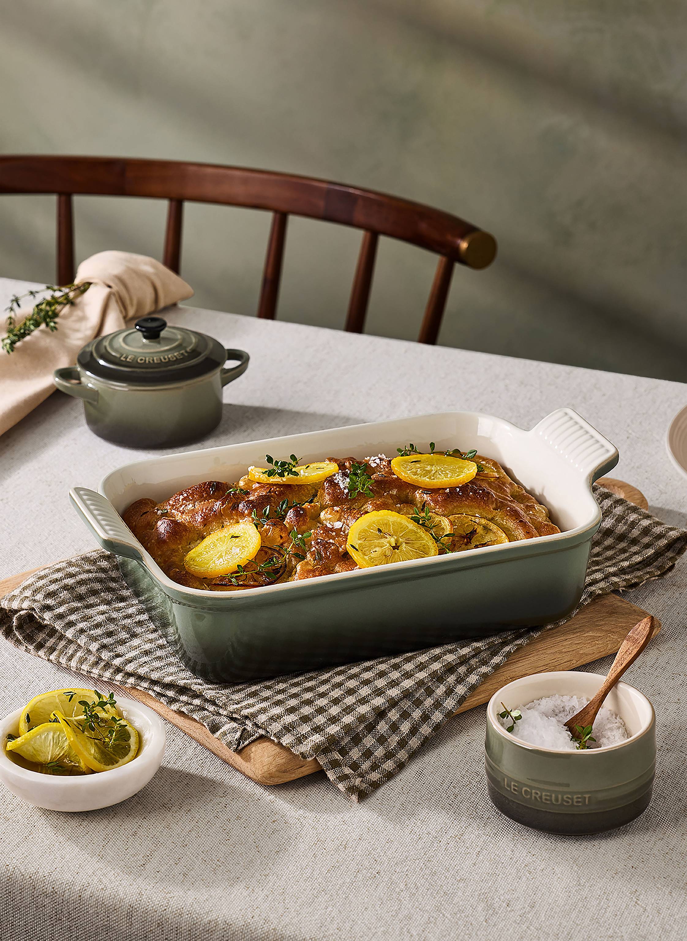 Thumbnail - Le Creuset Auflaufform Tradition gruen