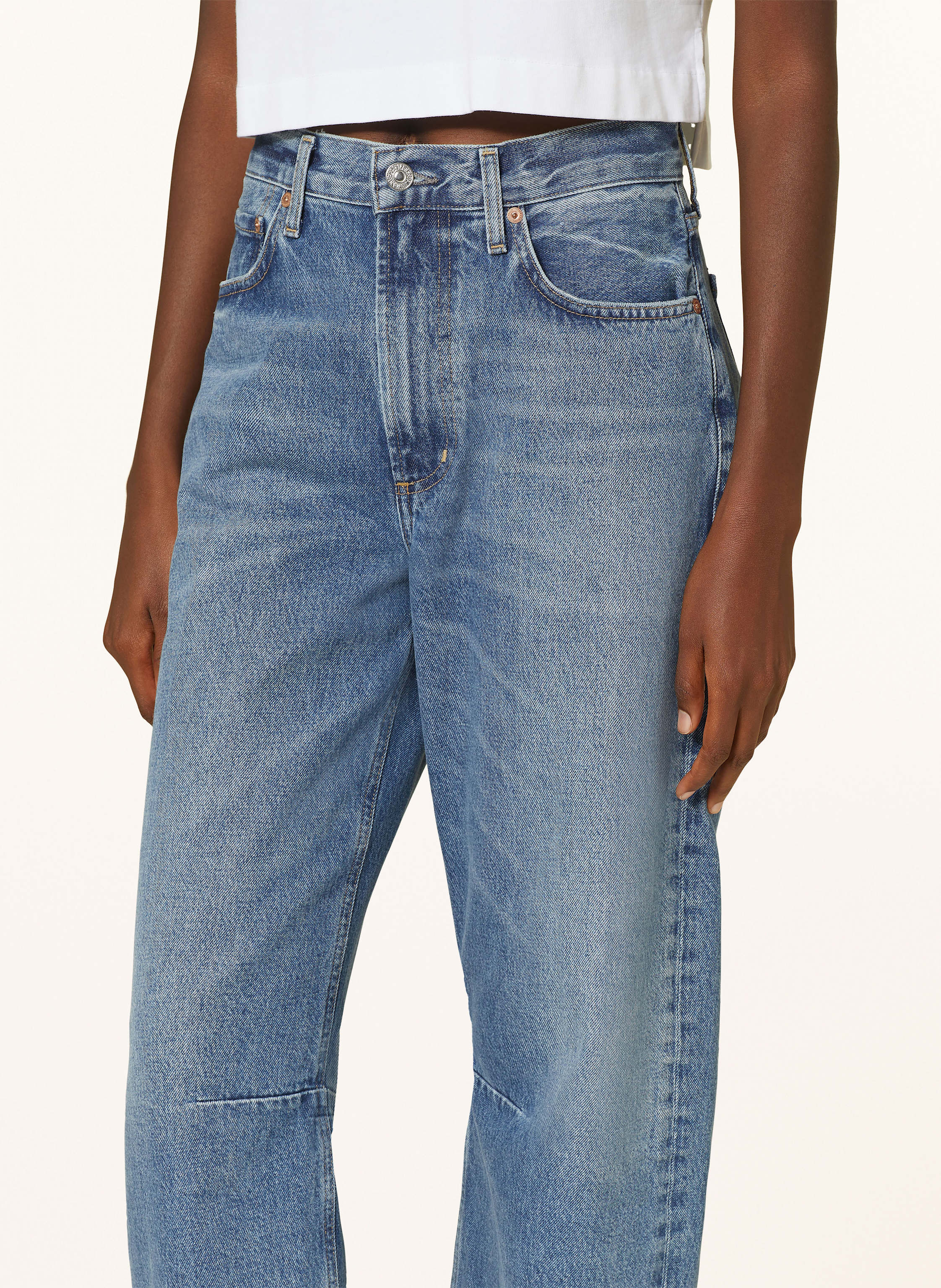 Thumbnail - Citizens Of Humanity Straight Jeans Miro blau