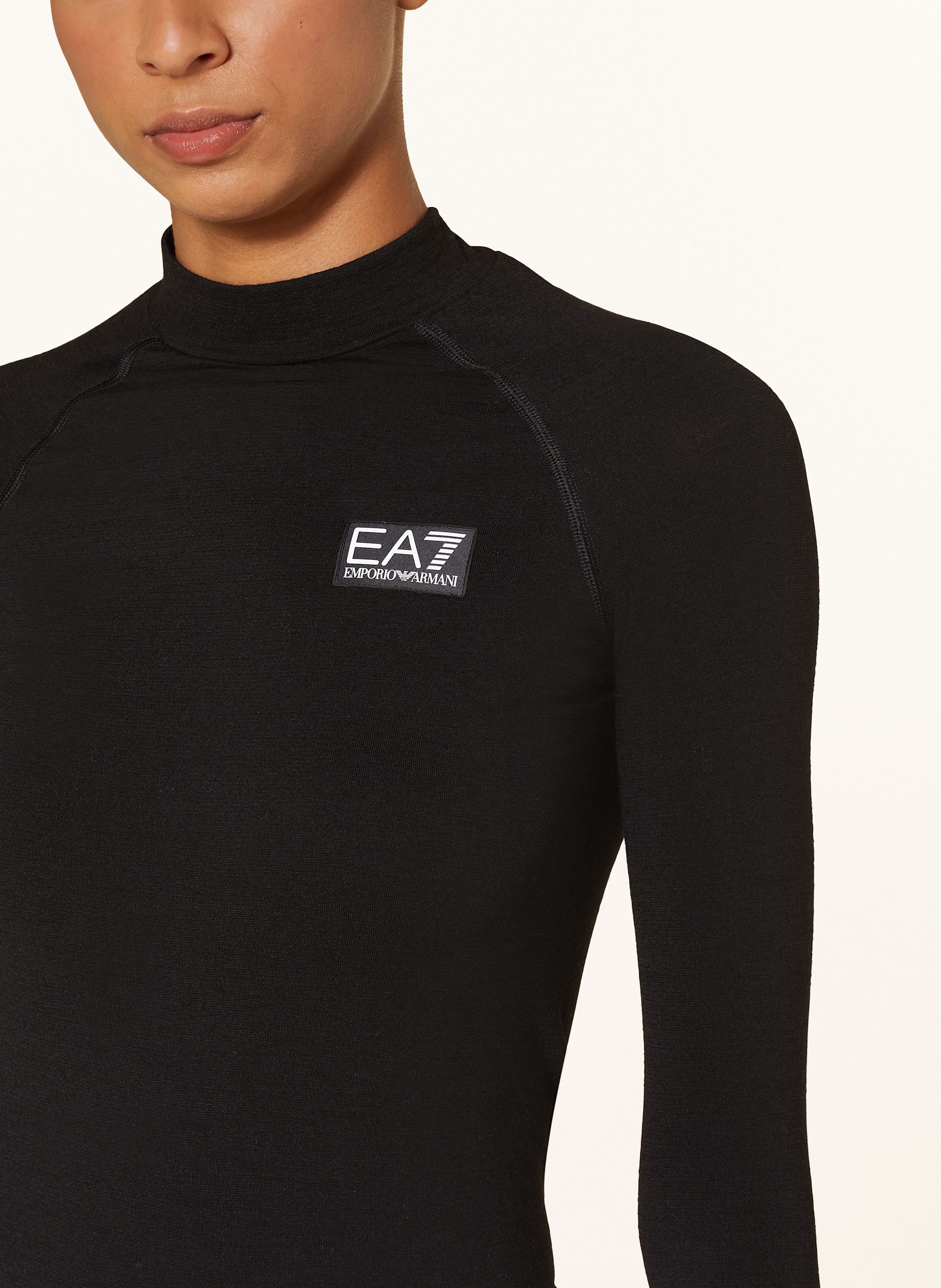 Thumbnail - ea7 Emporio Armani Longsleeve schwarz