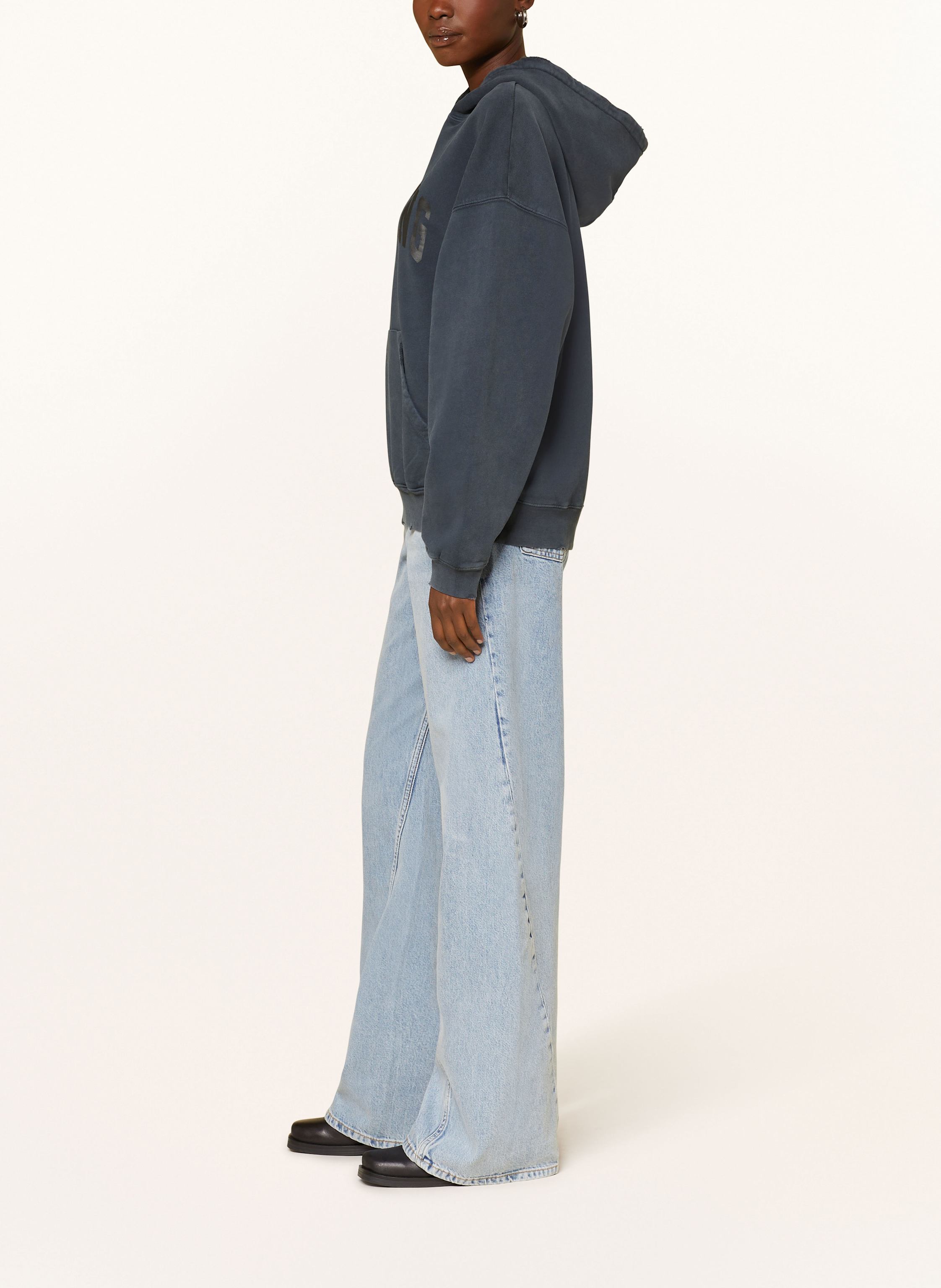 Thumbnail - Anine Bing Hoodie Harvey schwarz