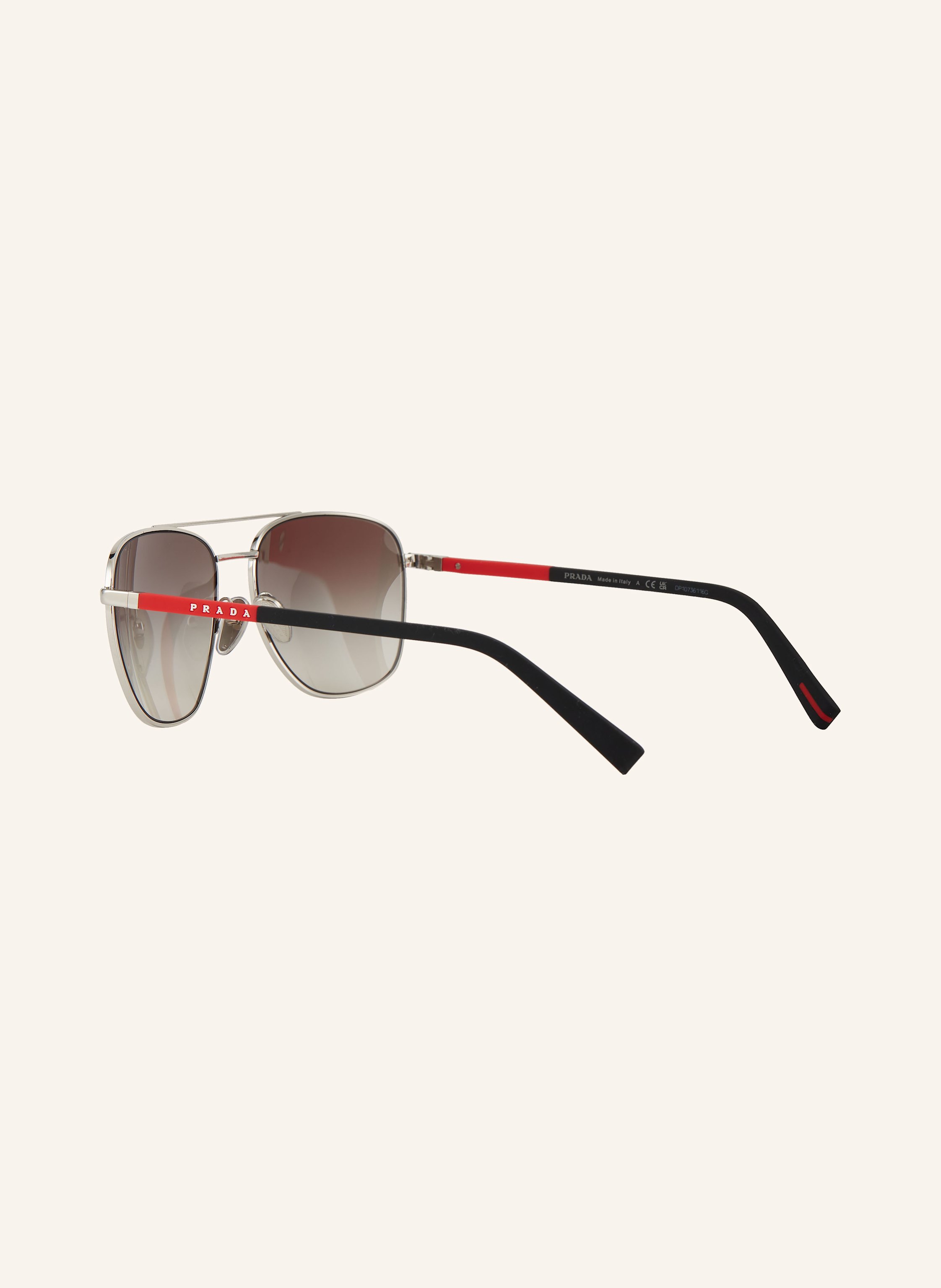 Thumbnail - Prada Linea Rossa Sonnenbrille Ps 54zs silber