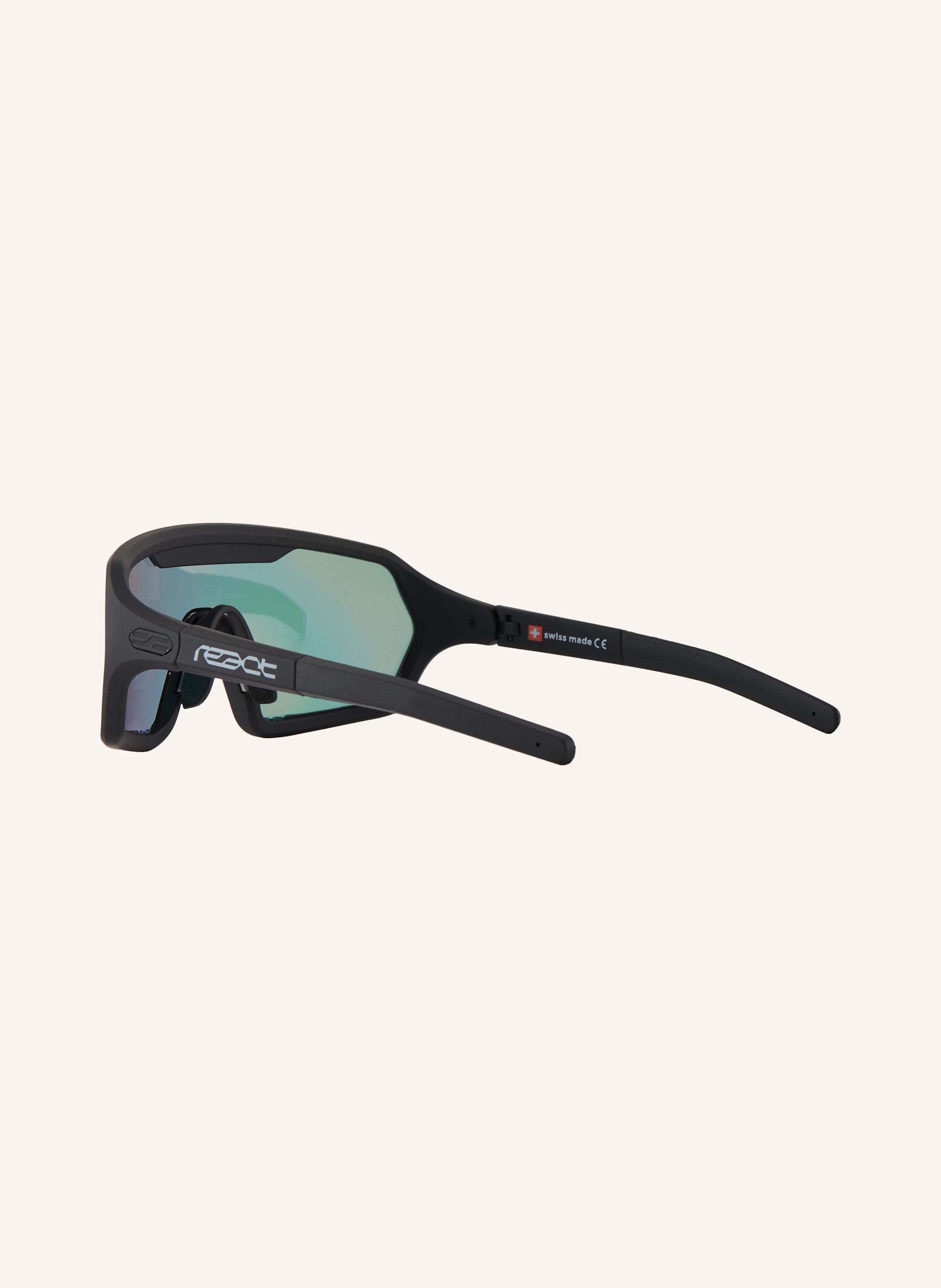 Thumbnail - React Multisportbrille Rev schwarz