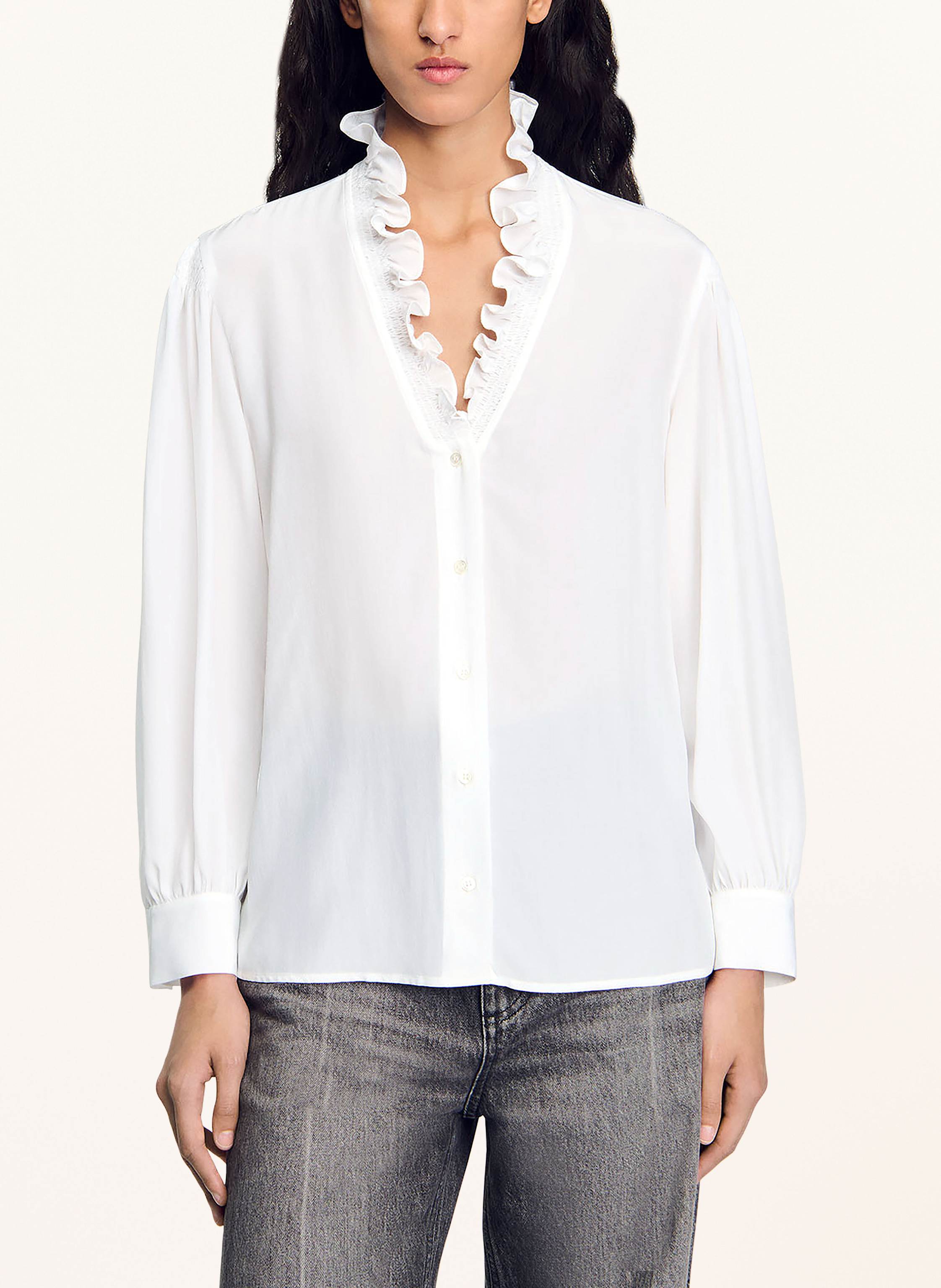 Thumbnail - Sandro Bluse weiss