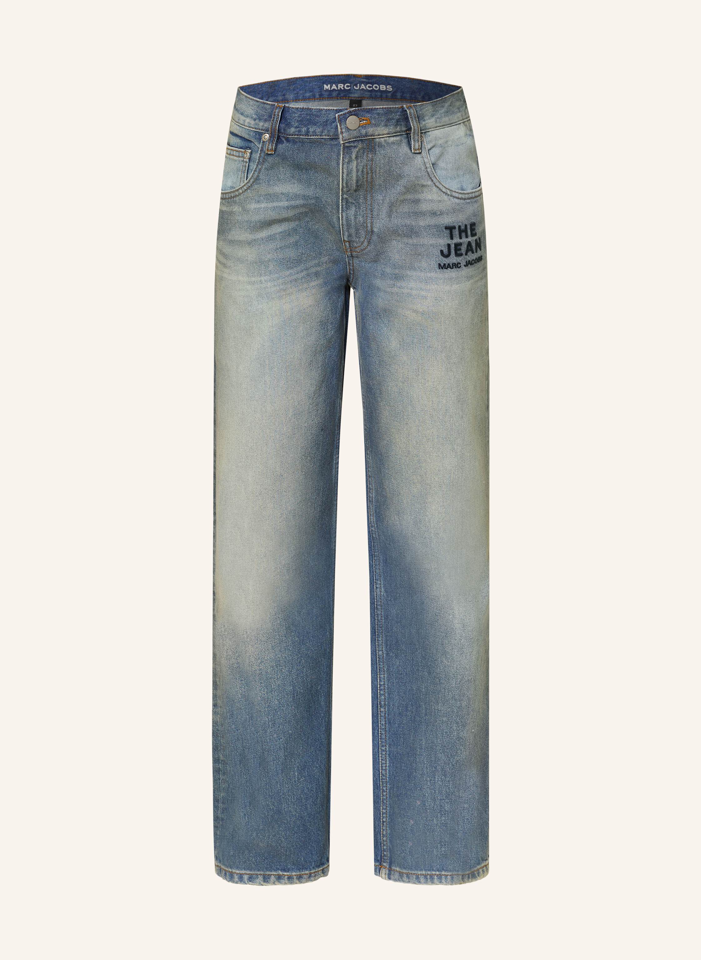 MARC JACOBS Straight jeans THE WASHED JEANS in 492 medium wash indigo