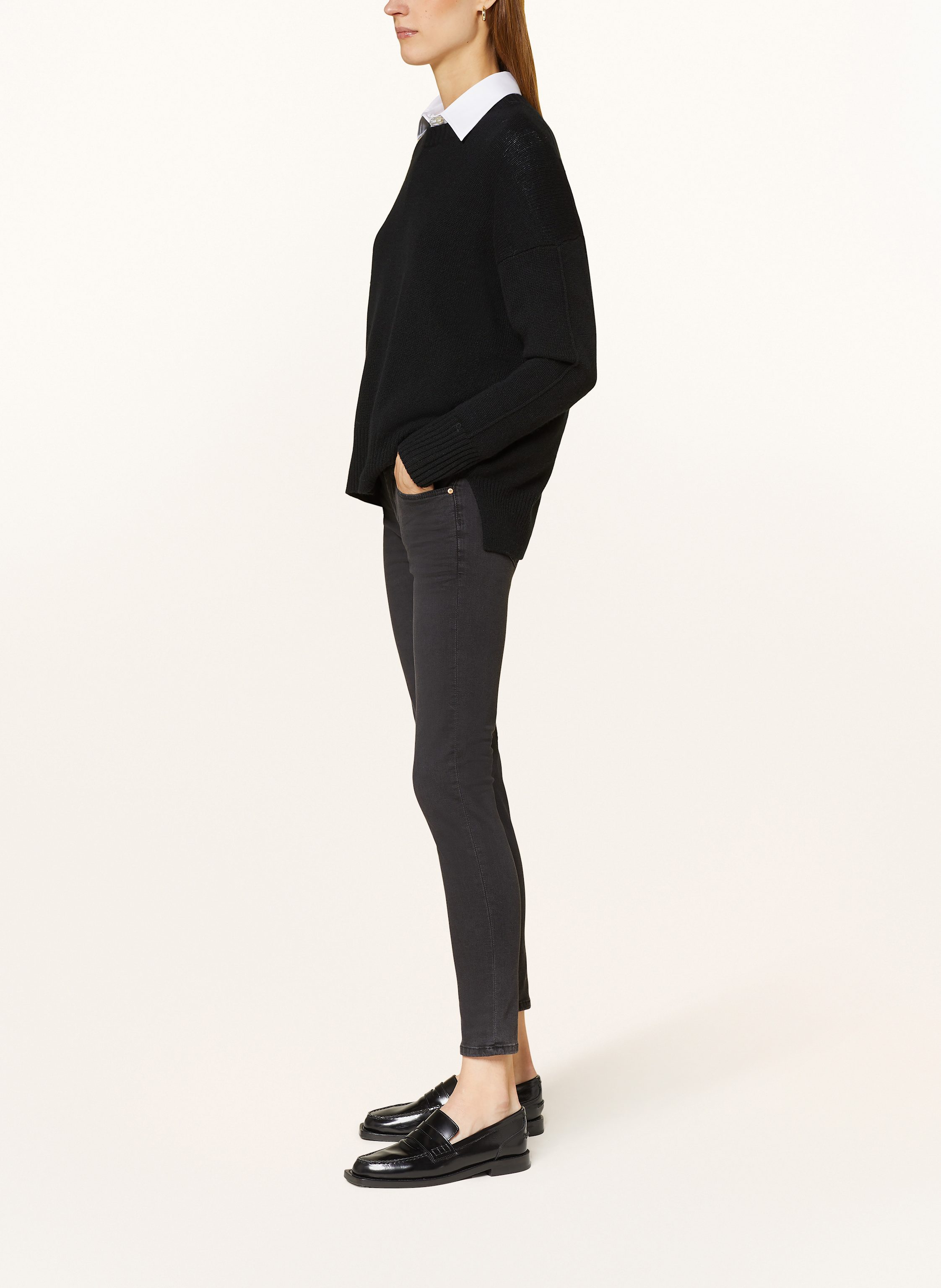 Thumbnail - Ag Jeans Skinny Jeans Legging Ankle schwarz