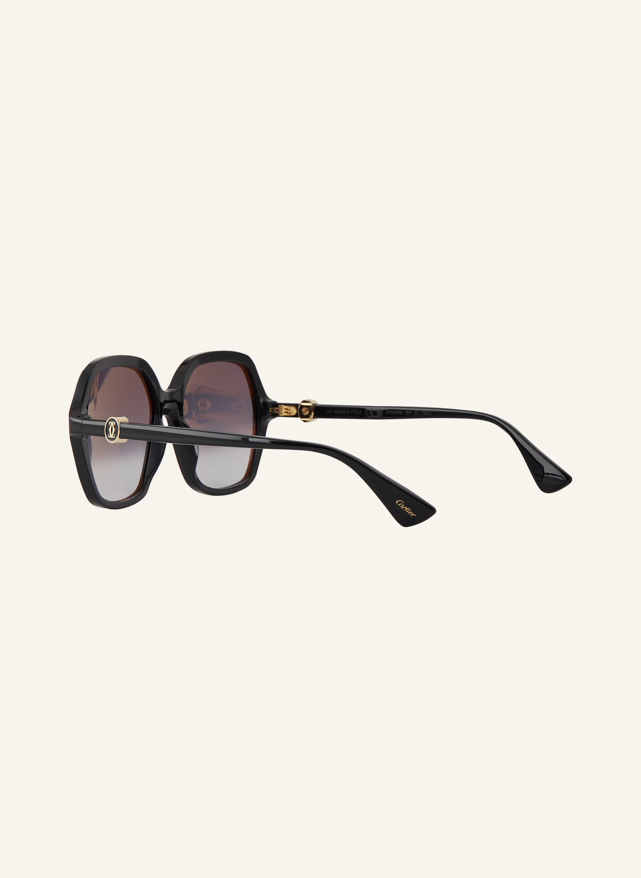 Thumbnail - Cartier Sonnenbrille 6L001730 schwarz
