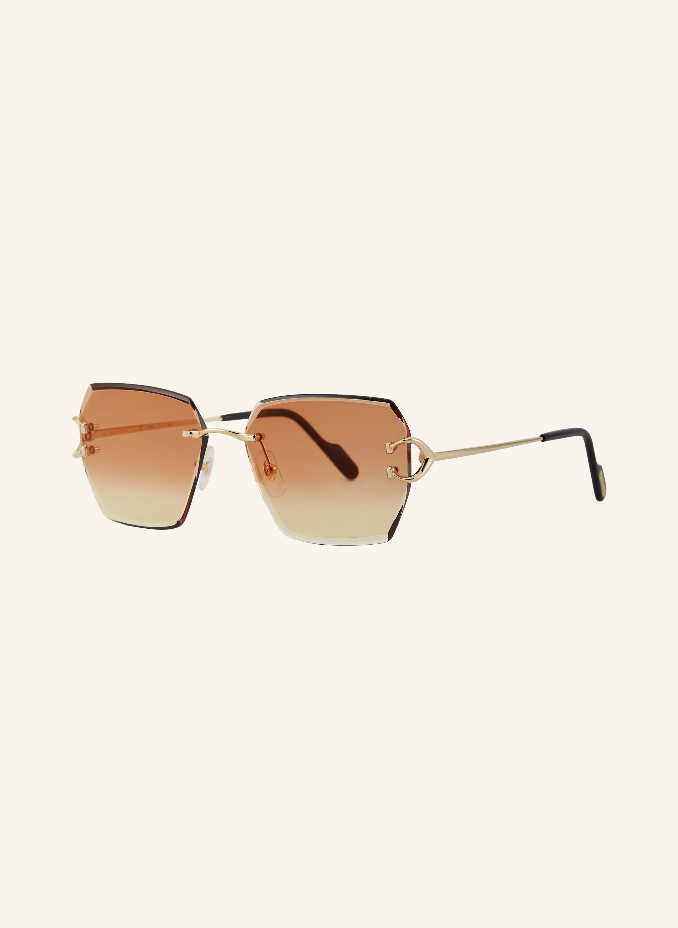 Cartier Cartier Sonnenbrille 6L001728 gold in 2300U1 - GOLD/ SCHWARZ