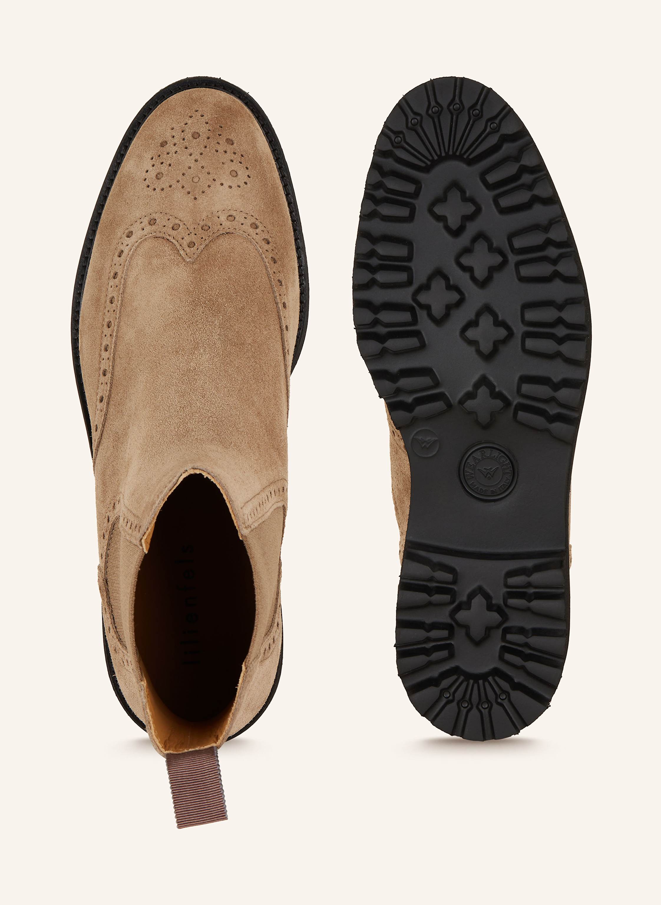 Lilienfels Chelsea-Boots Valencia beige – Bild 2