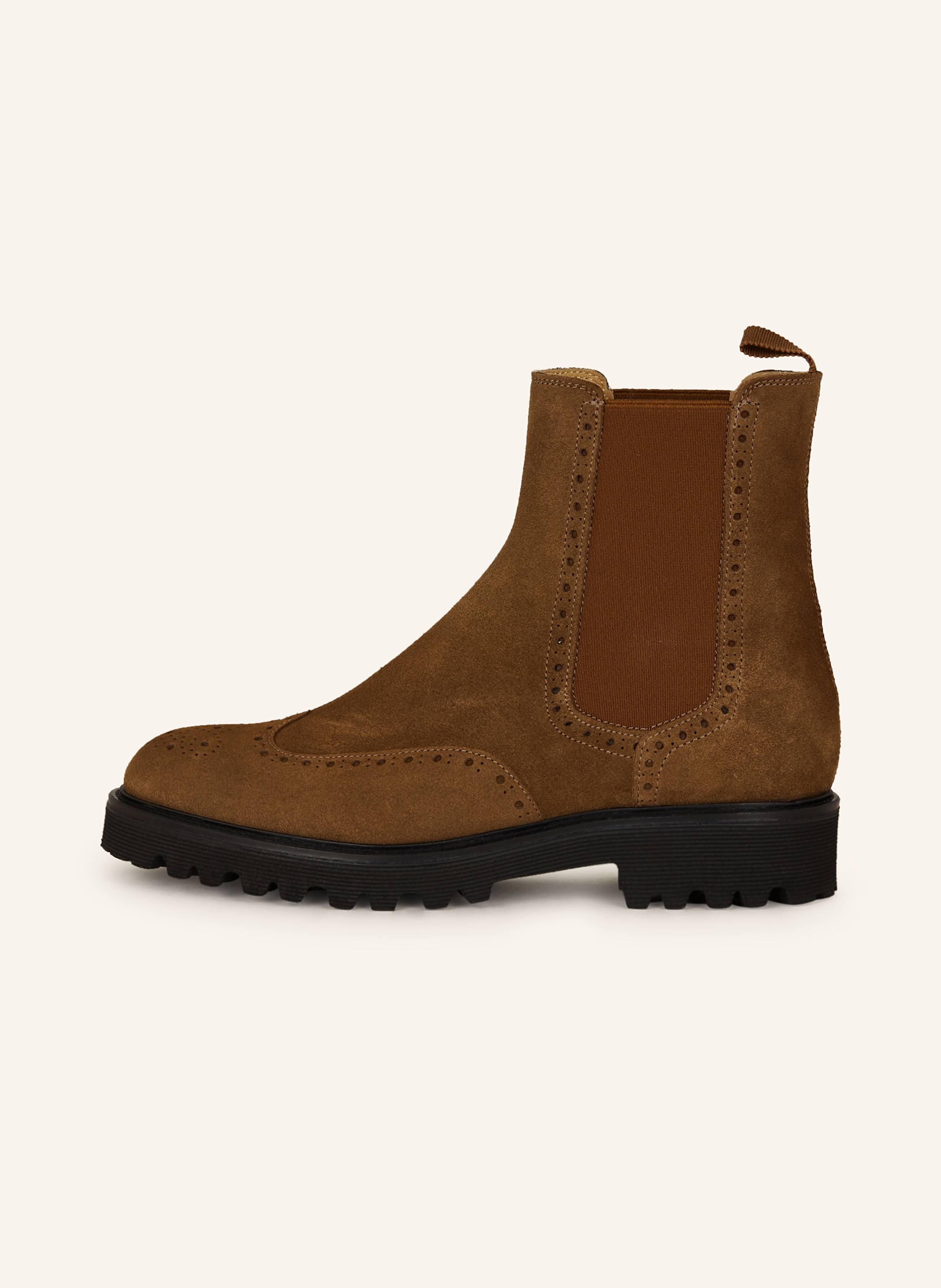 Thumbnail - Lilienfels Chelsea-Boots Valencia braun