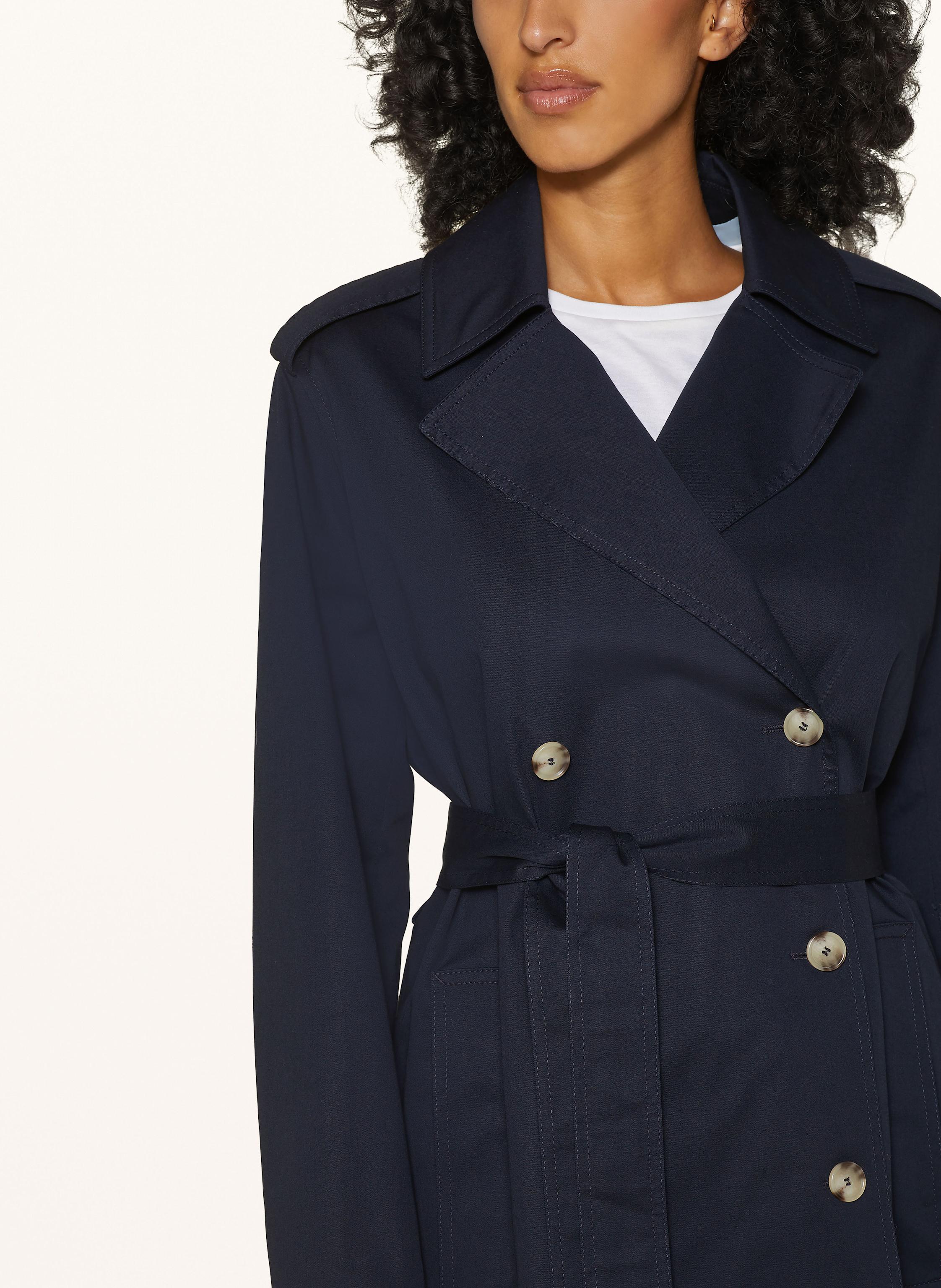 Thumbnail - Boss Trenchcoat Cotrench blau