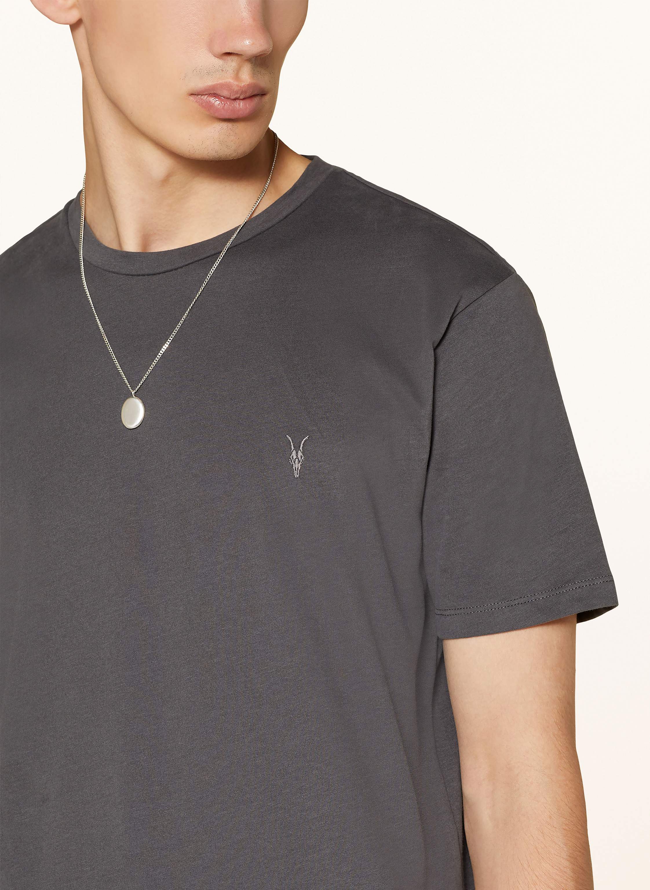 Thumbnail - Allsaints T-Shirt Brace grau