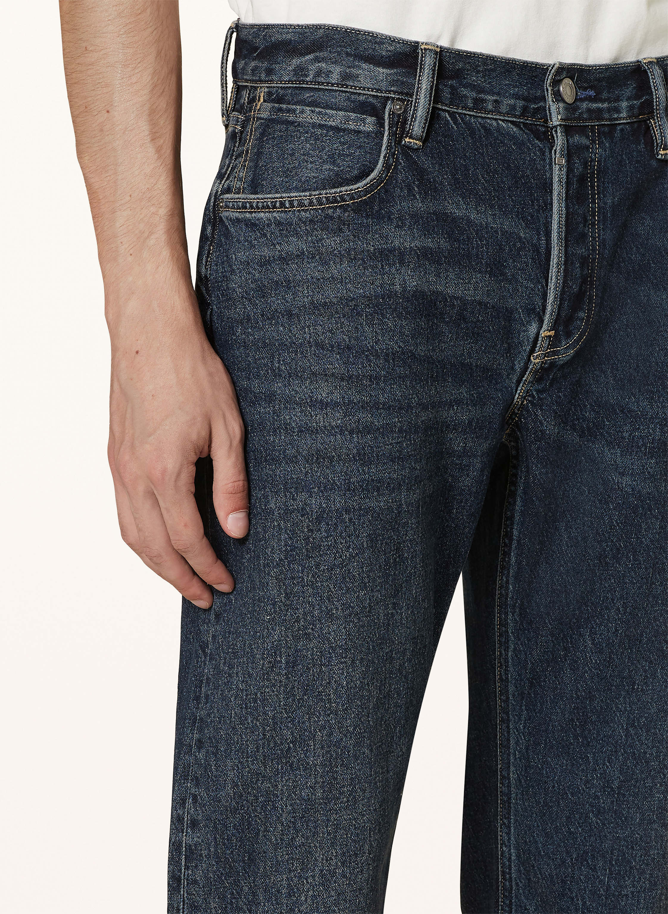 Thumbnail - Allsaints Jeans Iggy Regular Fit blau