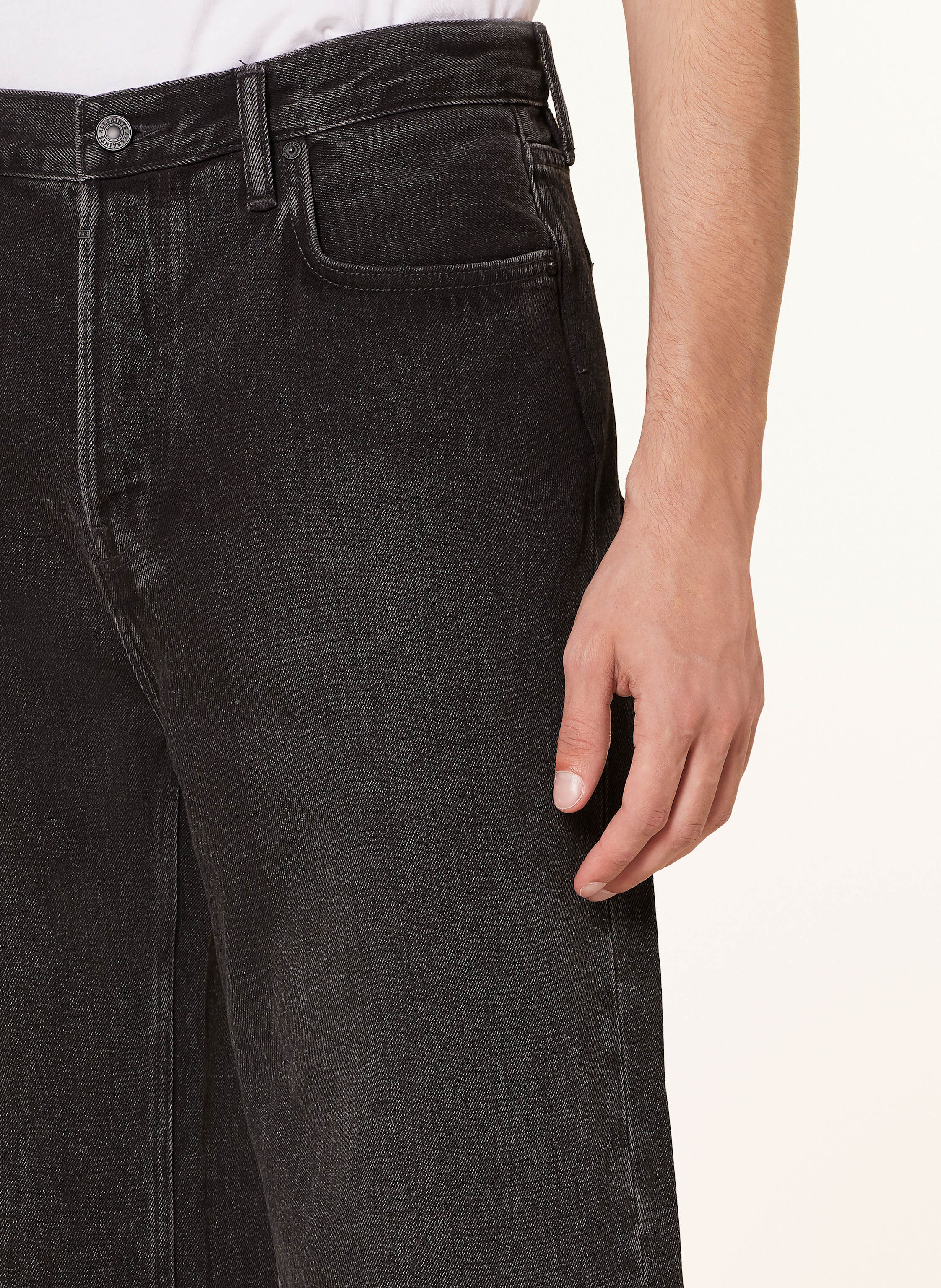 Thumbnail - Allsaints Jeans Lenny Regular Fit schwarz