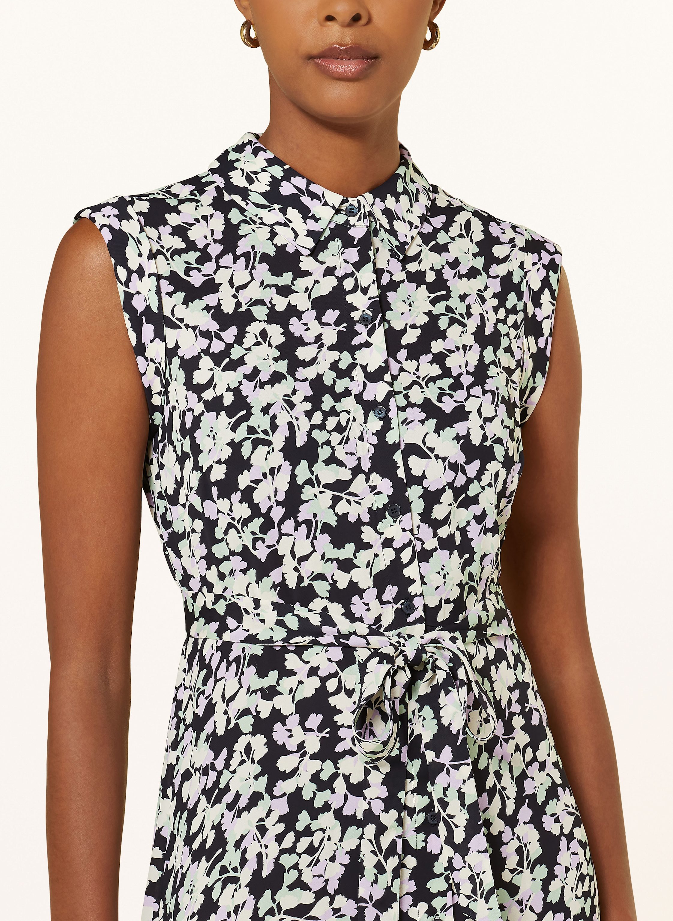 Thumbnail - Hobbs Hemdblusenkleid Esme blau