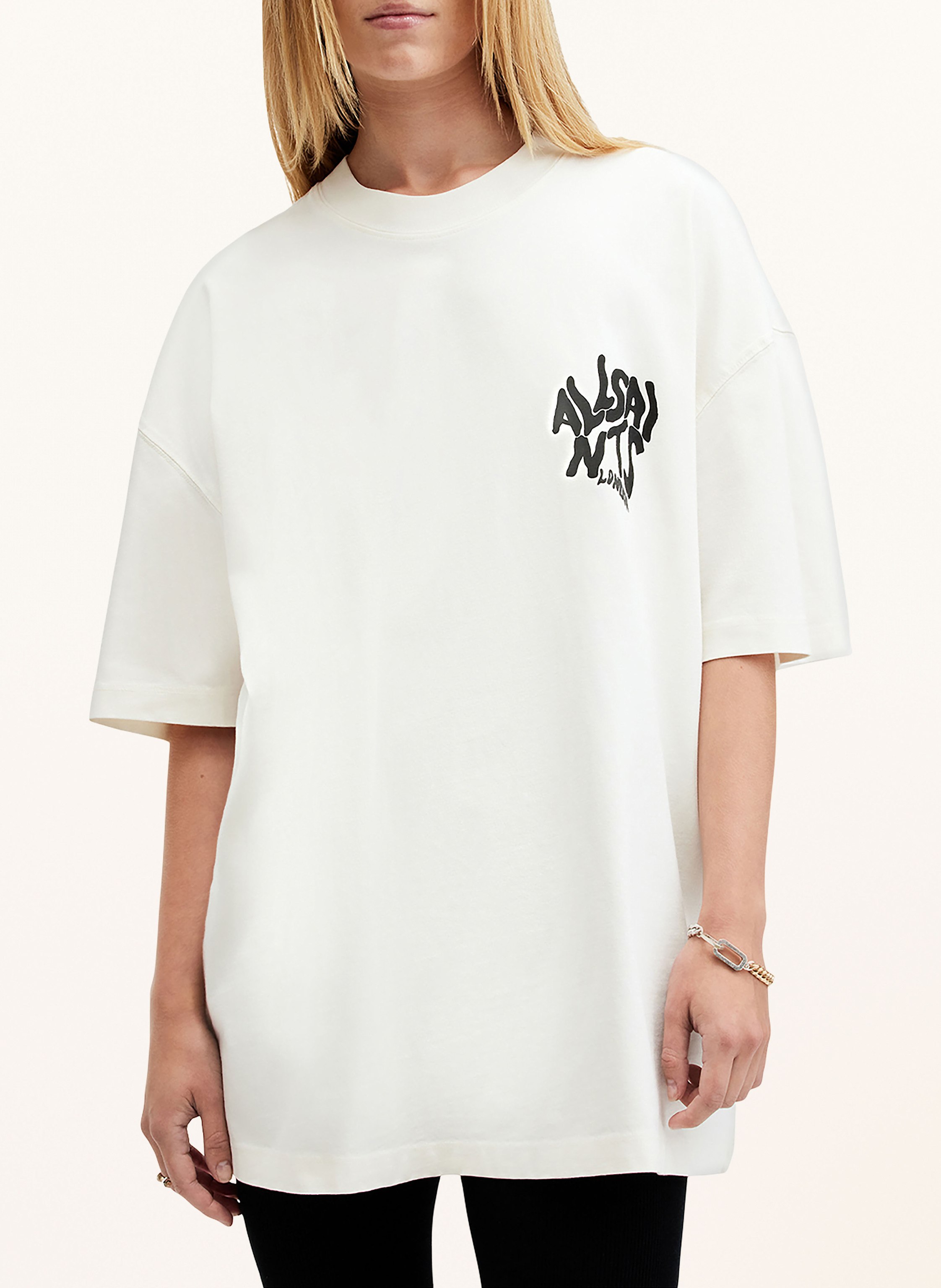 Thumbnail - Allsaints T-Shirt Orlando Etta weiss