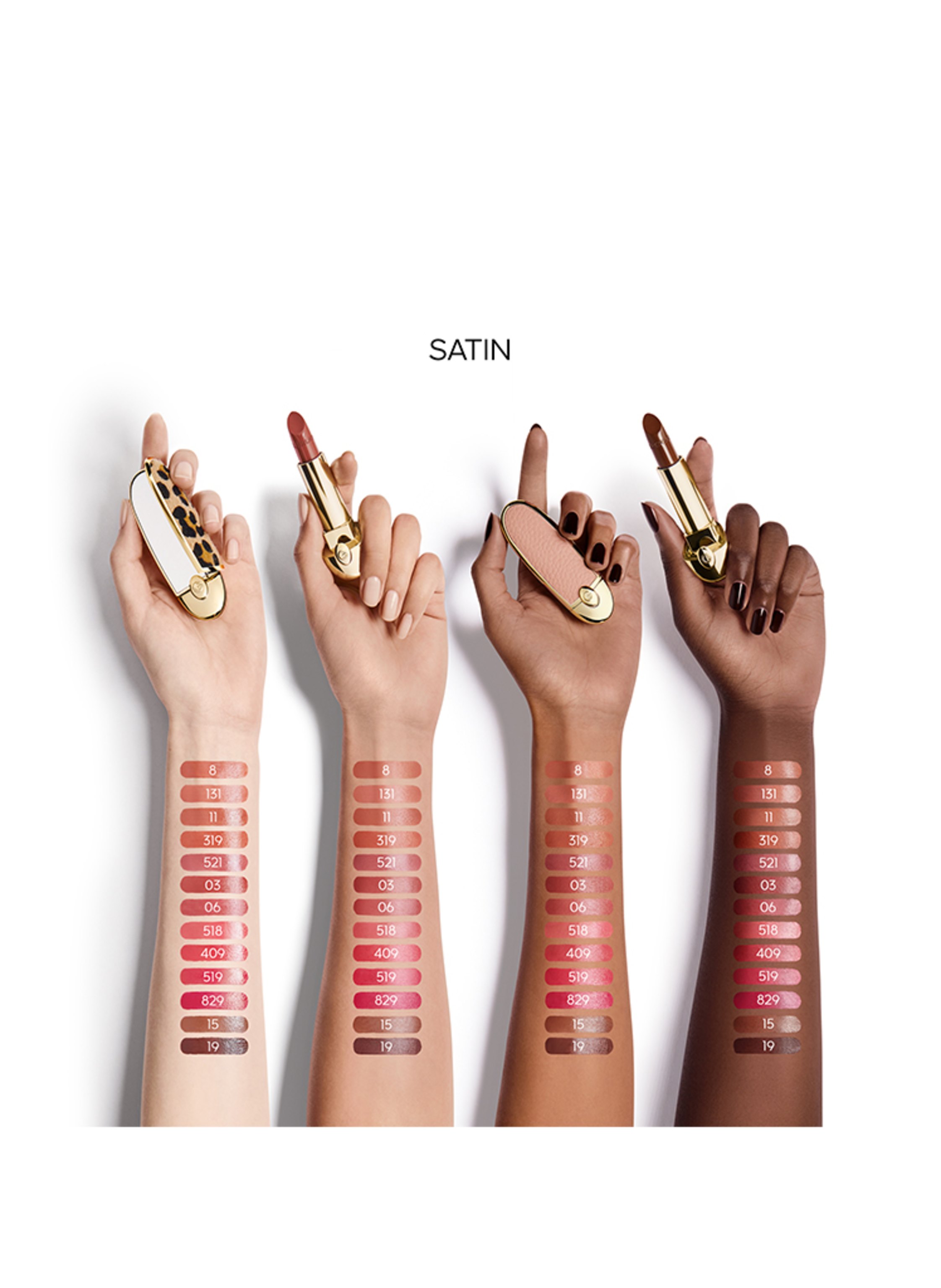 Thumbnail - Guerlain Rouge G Satin Refill Lippenstift