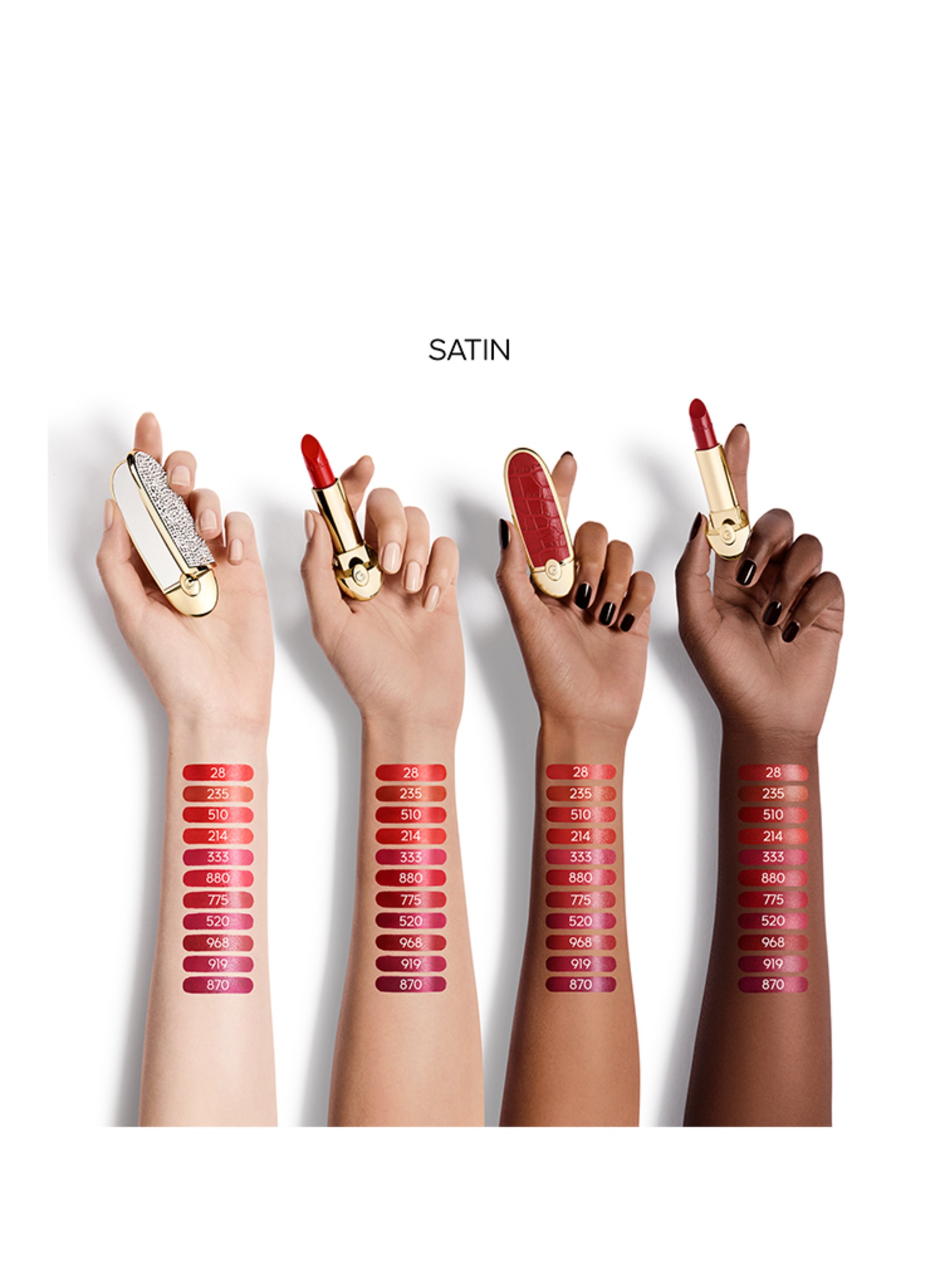 Thumbnail - Guerlain Rouge G Satin Refill Lippenstift