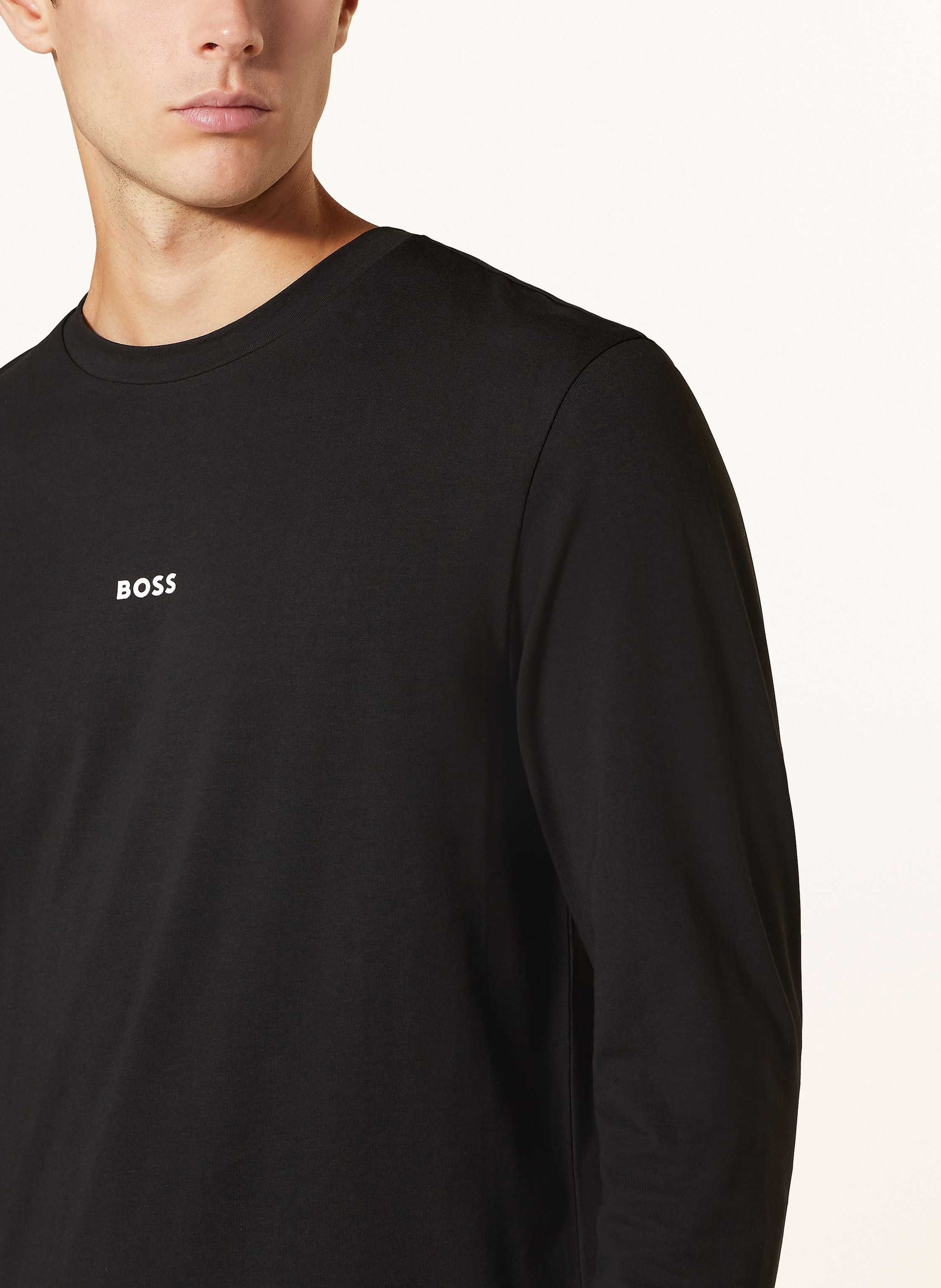 Thumbnail - Boss Longsleeve Tchark schwarz