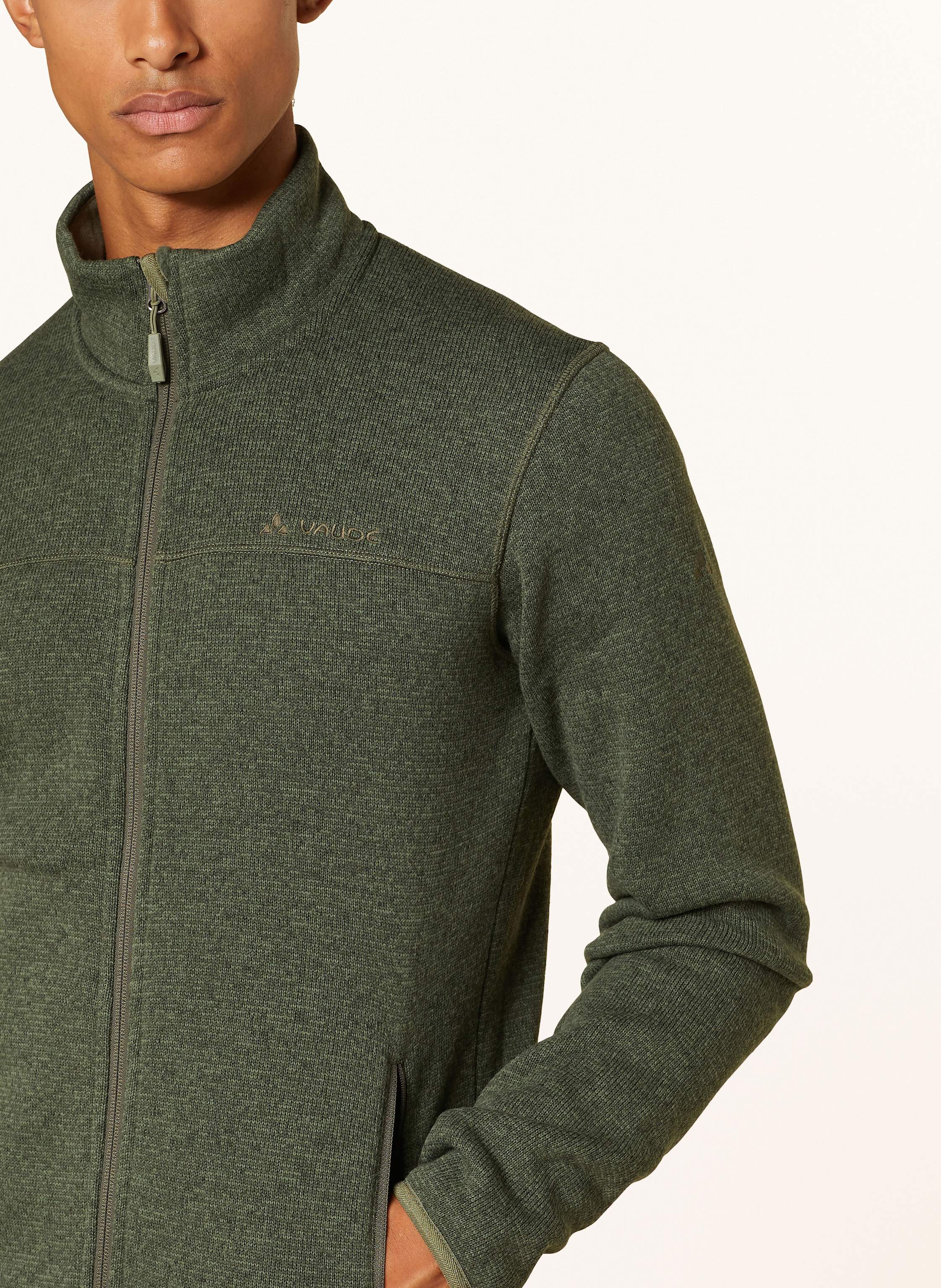 Thumbnail - Vaude Strick-Fleecjacke Rienza Iii gruen