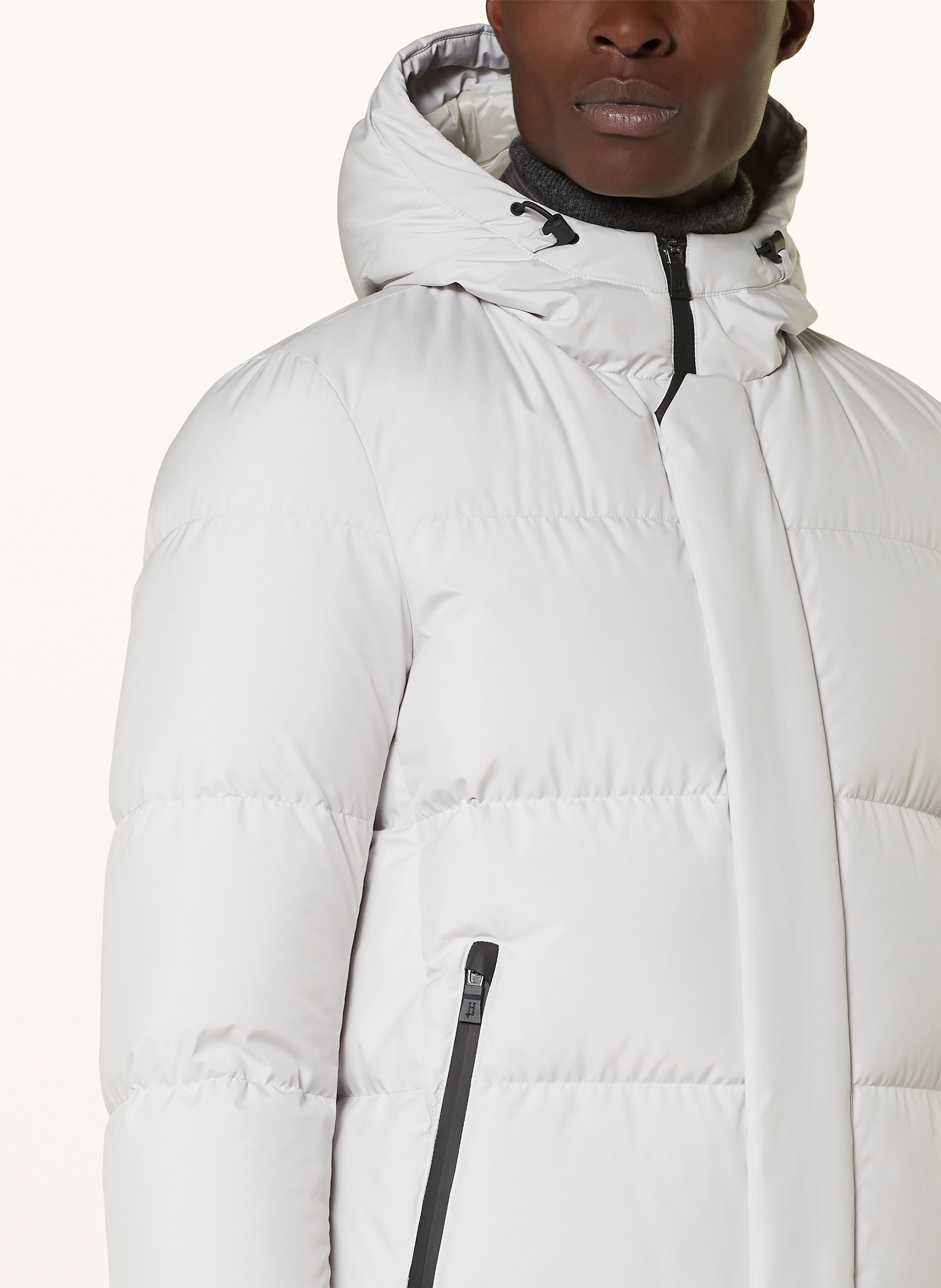 Thumbnail - Herno Laminar Daunenparka weiss