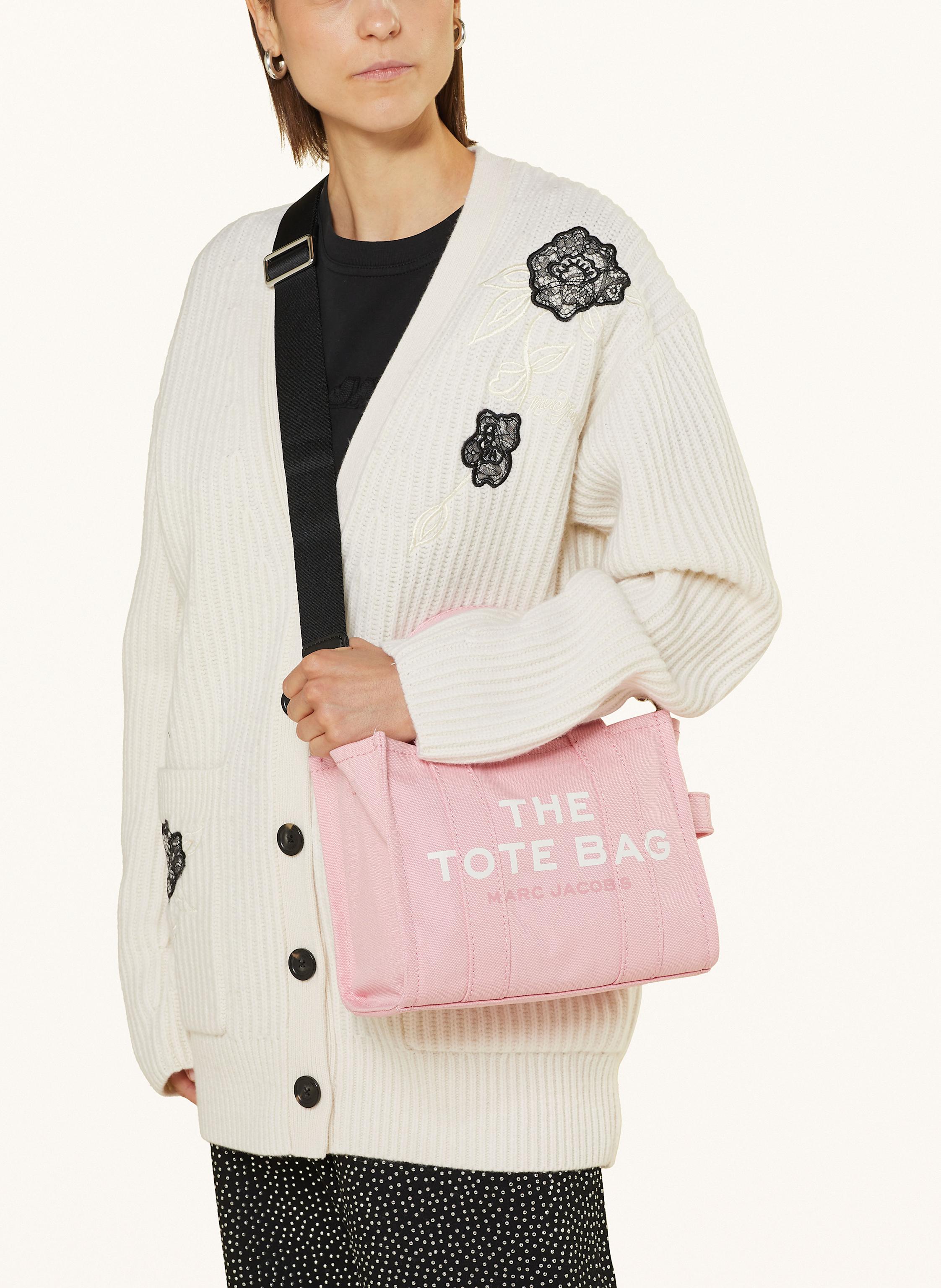 Thumbnail - Marc Jacobs Umhängetasche The Small Tote Bag rosa