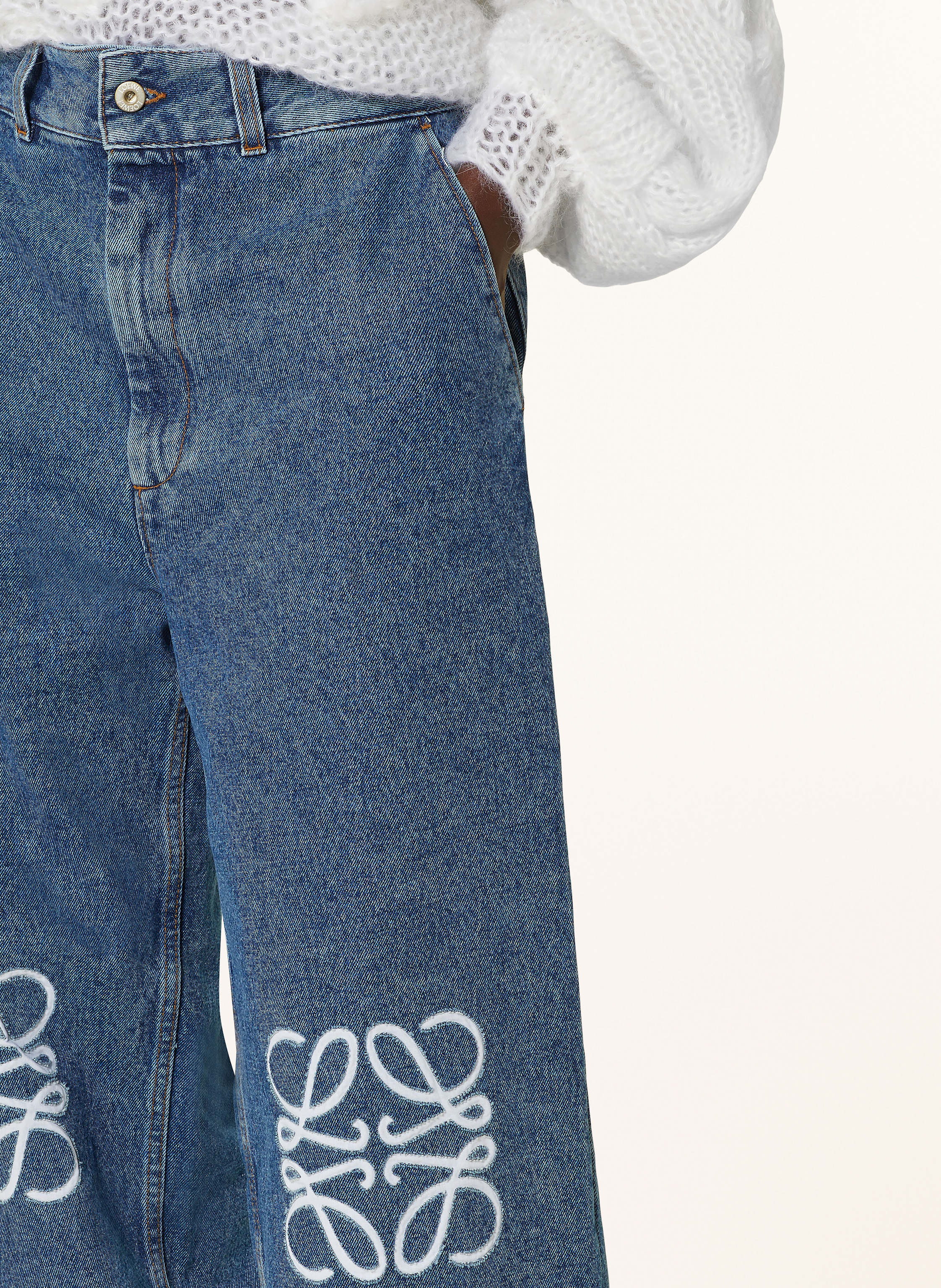 Thumbnail - Loewe Jeans Anagram blau