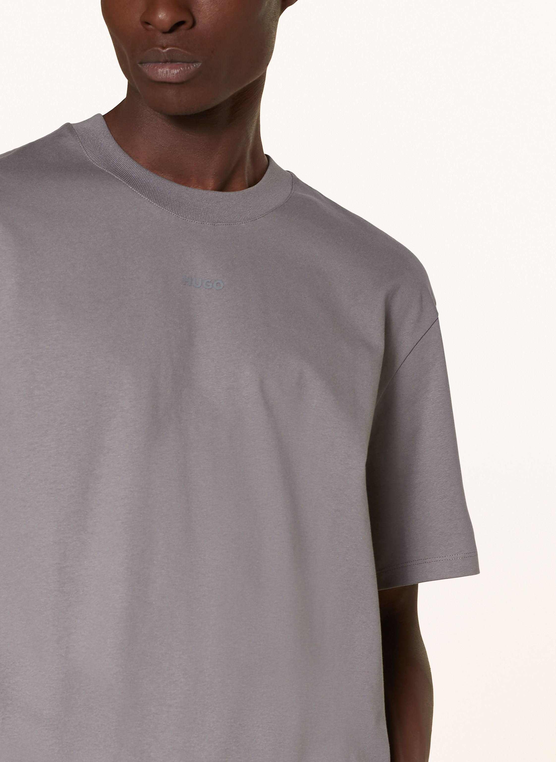 Thumbnail - Hugo T-Shirt Dapolino grau