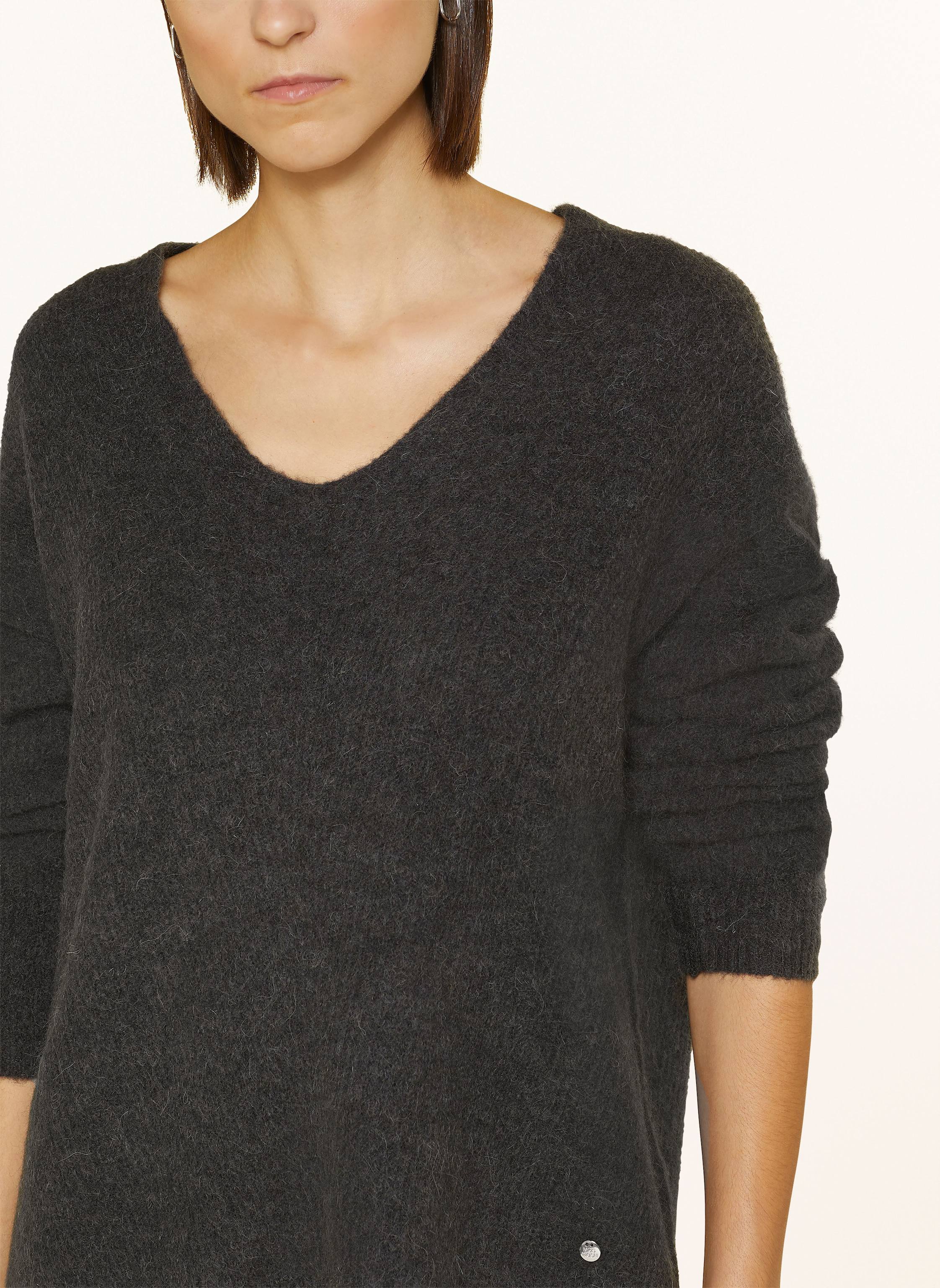 Thumbnail - Mos Mosh Pullover Thora Mit Alpaka grau