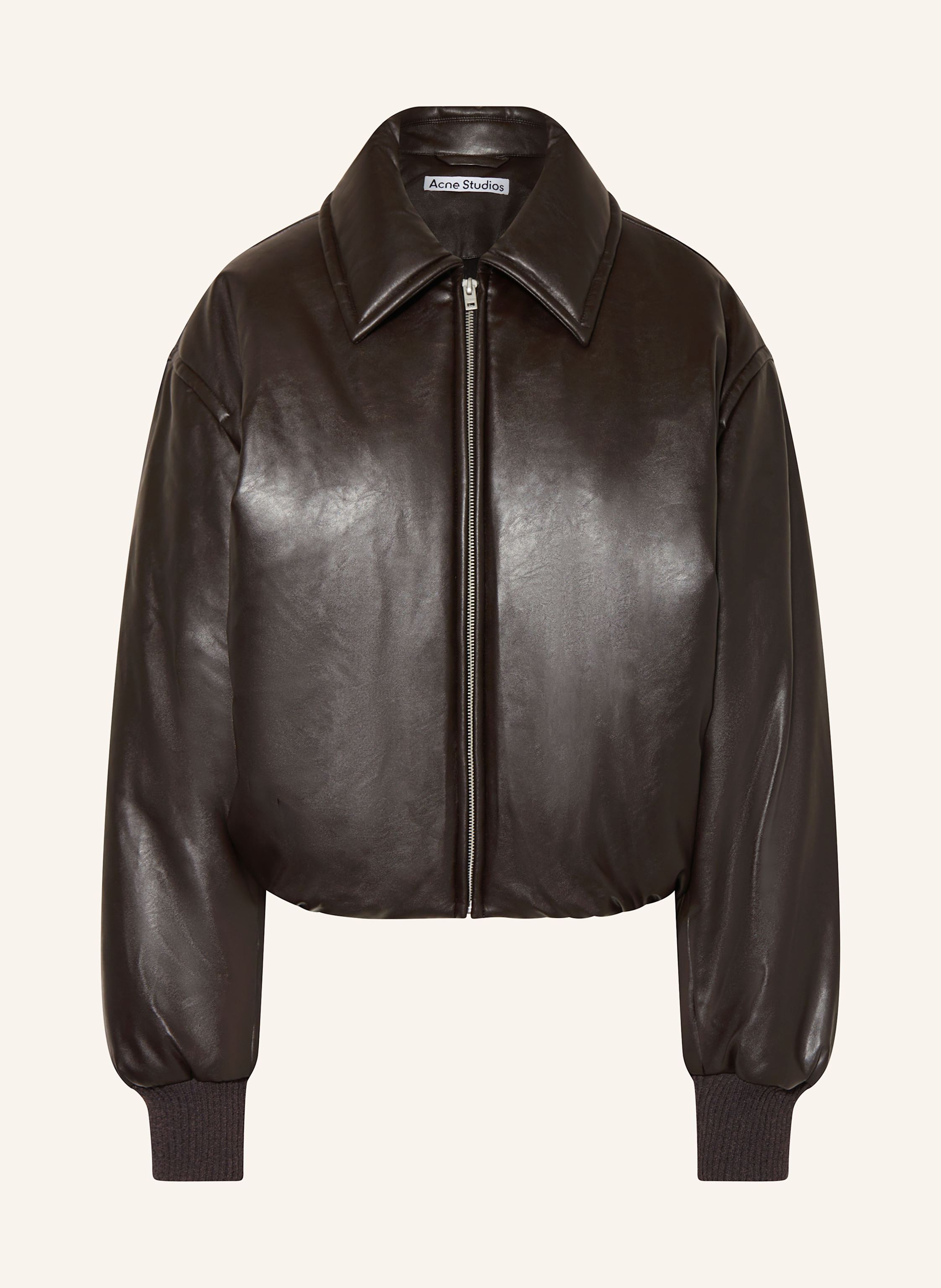 Acne Studios Jacke in Lederoptik