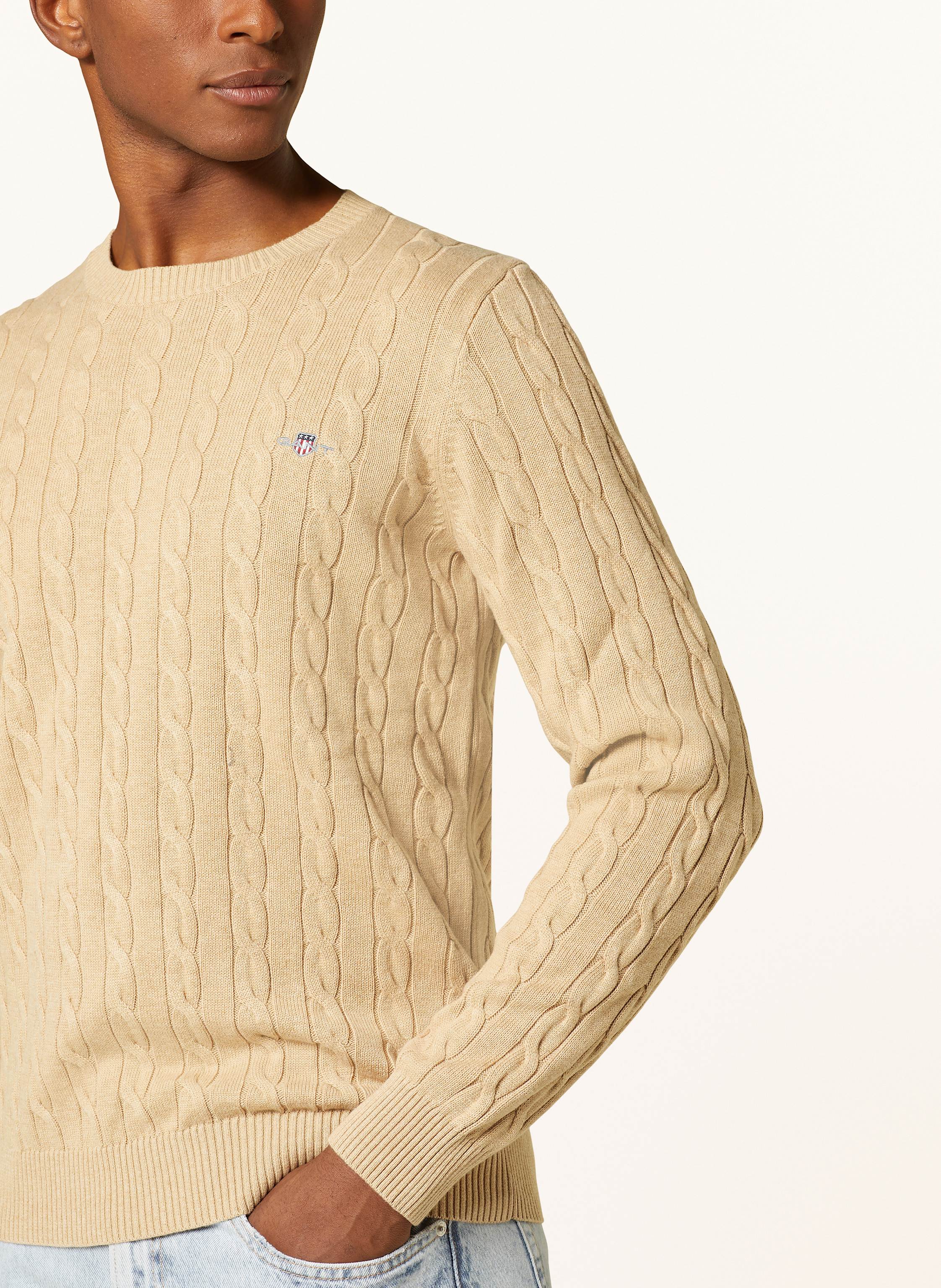 Thumbnail - Gant Pullover beige