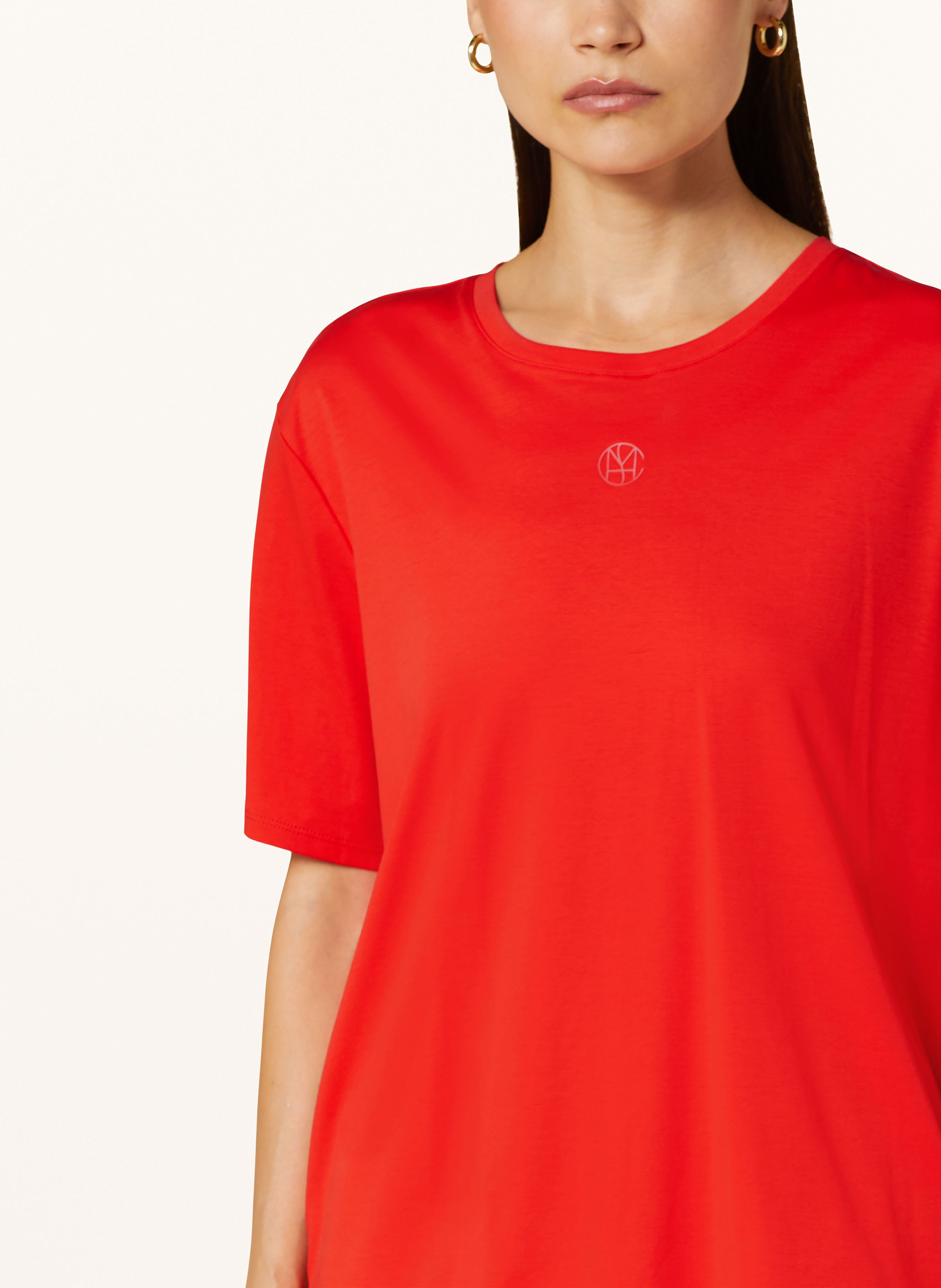 Thumbnail - Msch Copenhagen T-Shirt Mschmelea rot