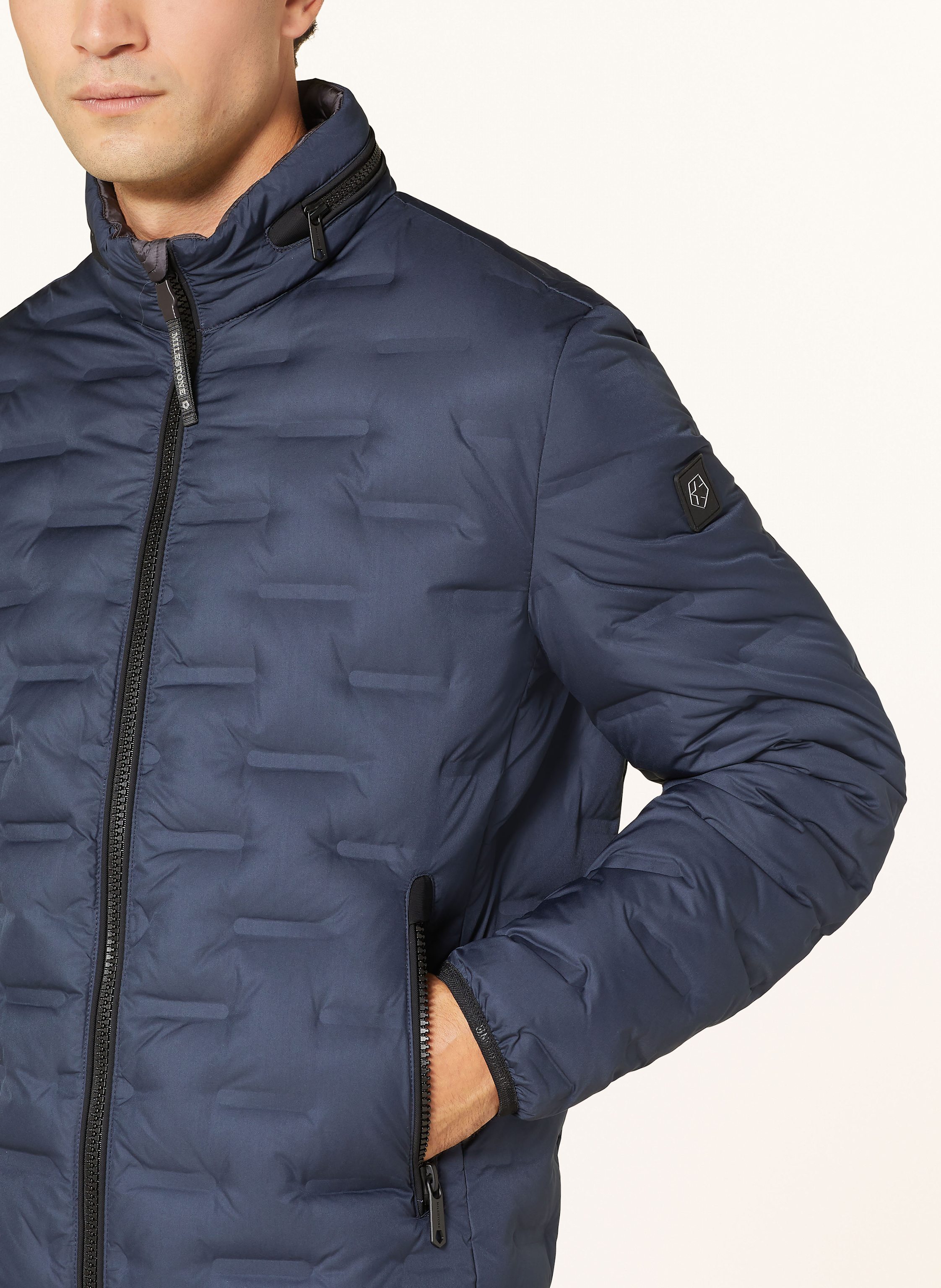 Thumbnail - Milestone Lightweight-Daunenjacke Mssalvio blau