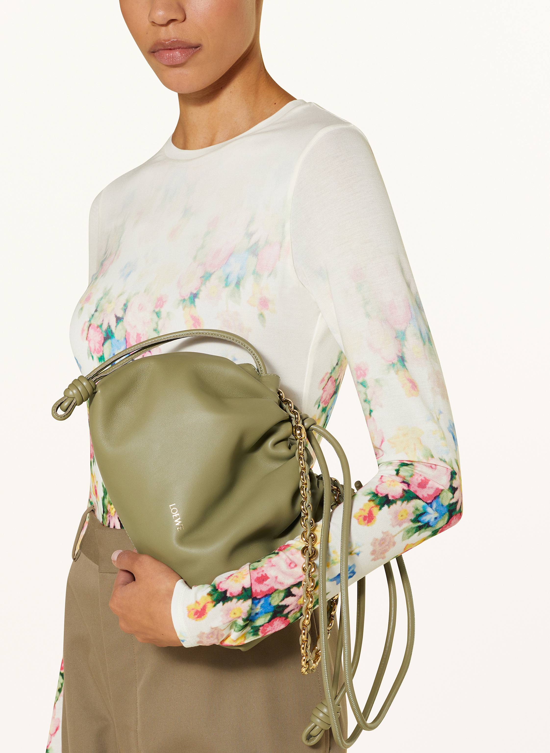 Thumbnail - Loewe Clutch Flamenco gruen