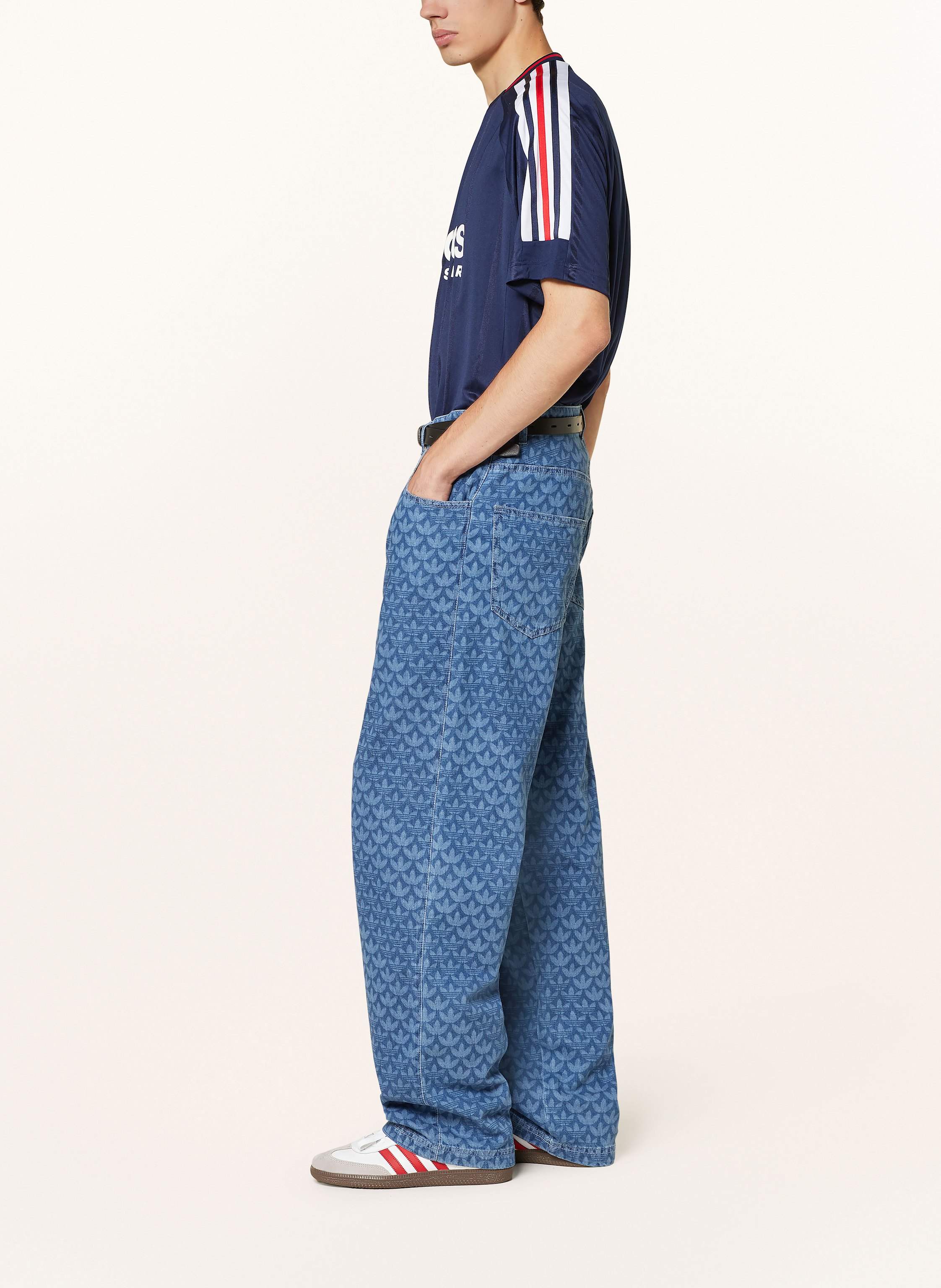 Thumbnail - Adidas Originals Jeans Mono Regular Fit blau