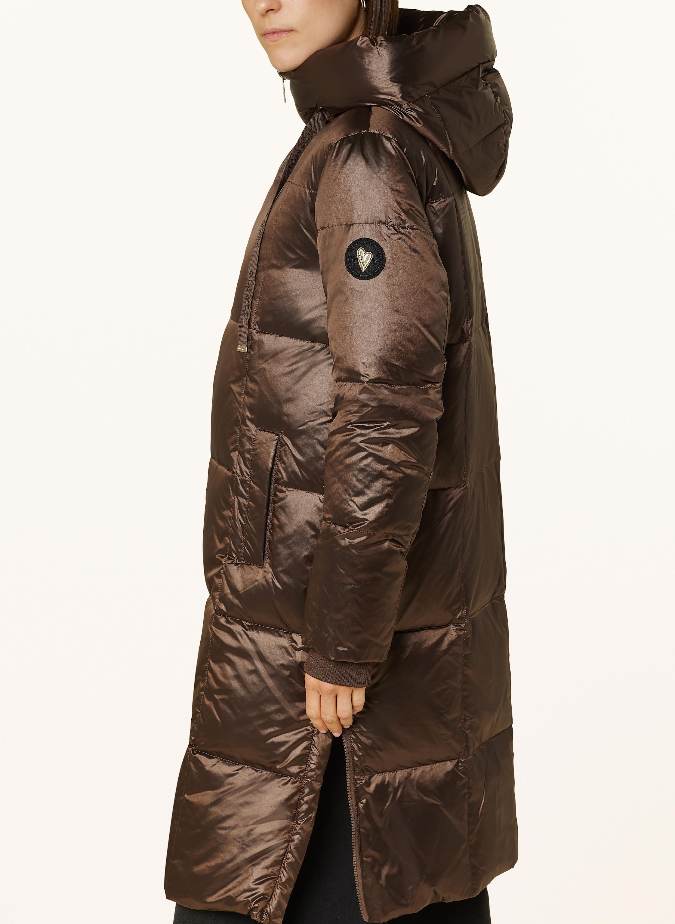 Thumbnail - Mos Mosh Daunenmantel Nova braun