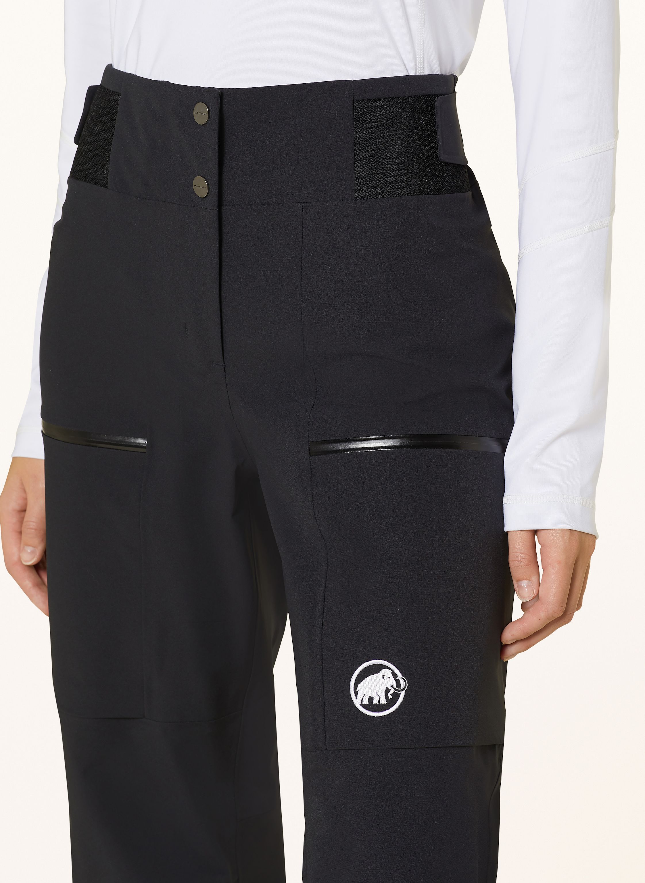 Thumbnail - Mammut Hardshell-Skihose Stoney schwarz