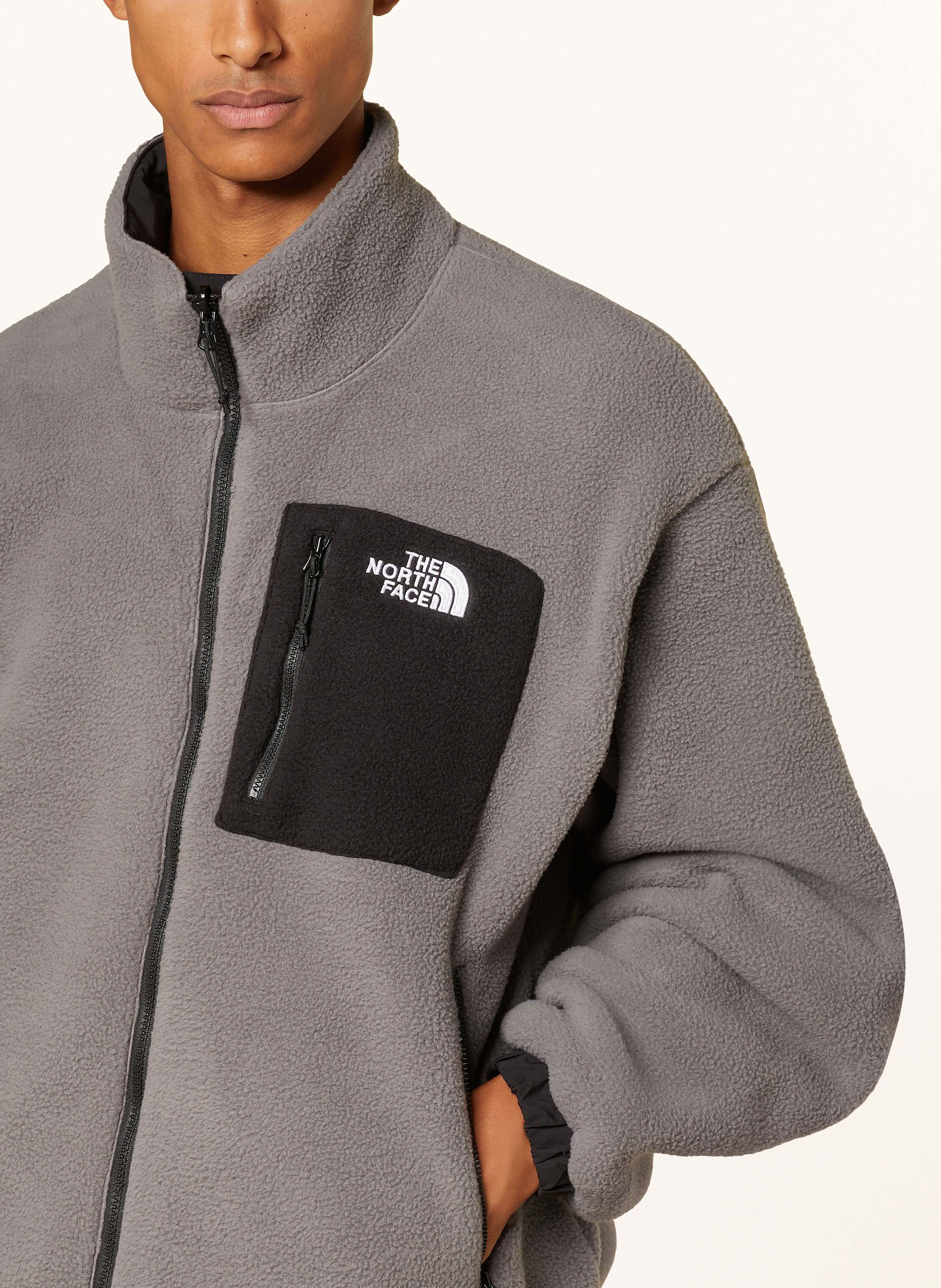 Thumbnail - The North Face Fleecejacke Yumiori Zum Wenden grau