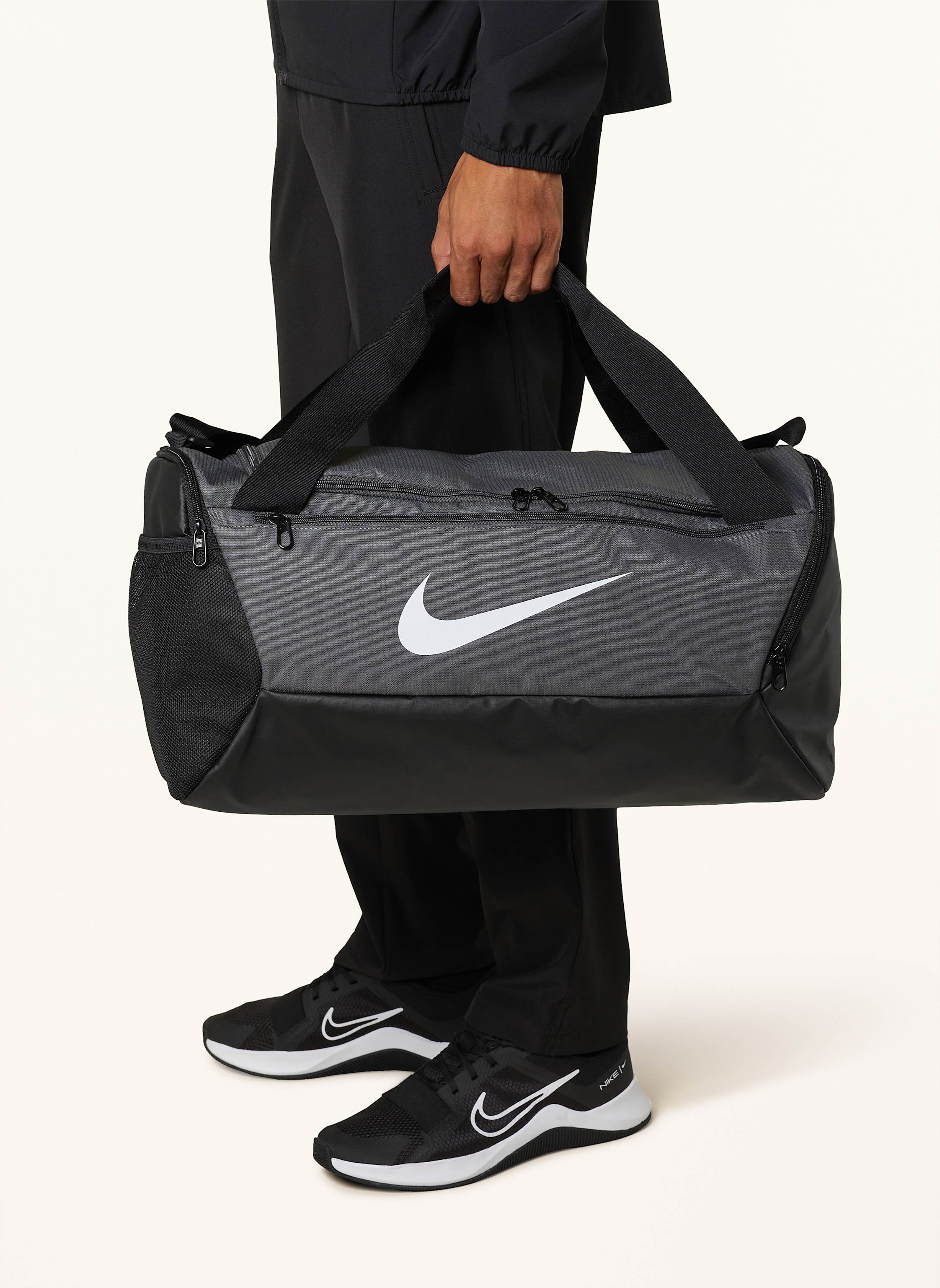 Thumbnail - Nike Sporttasche Brasilia grau