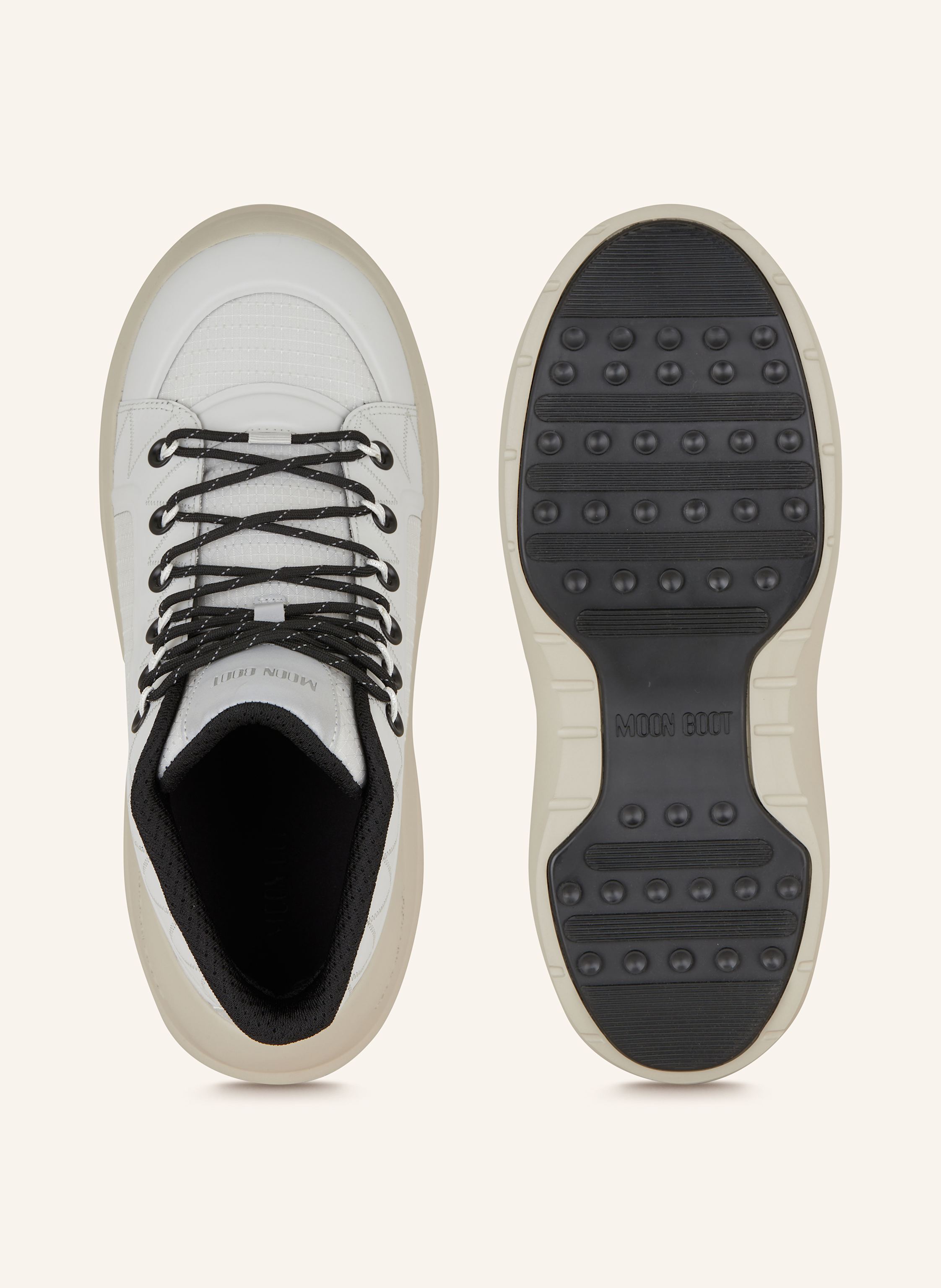 Thumbnail - Moon Boot Schnürboots Luna grau