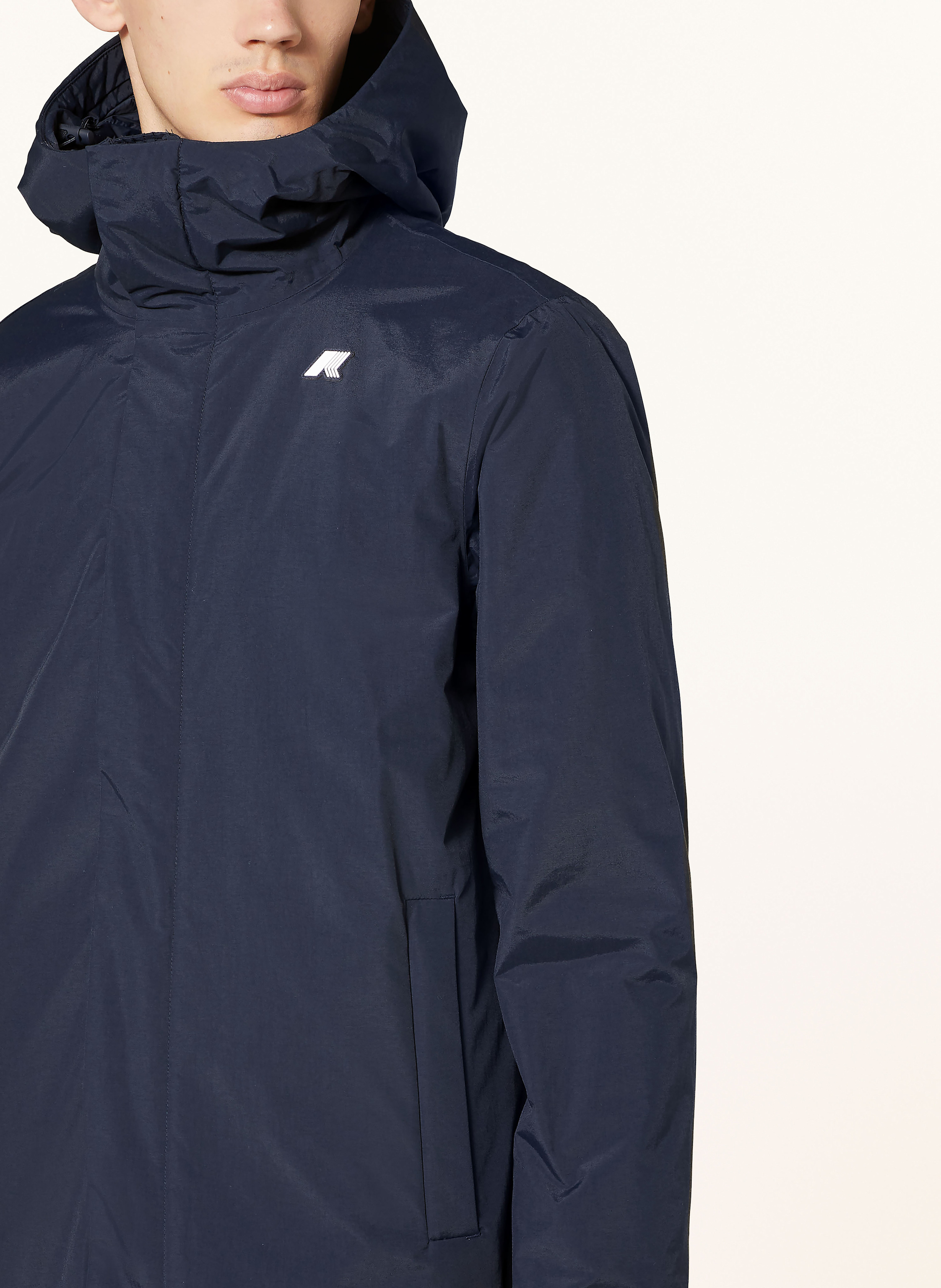 Thumbnail - K-Way Daunenparka Thomas blau