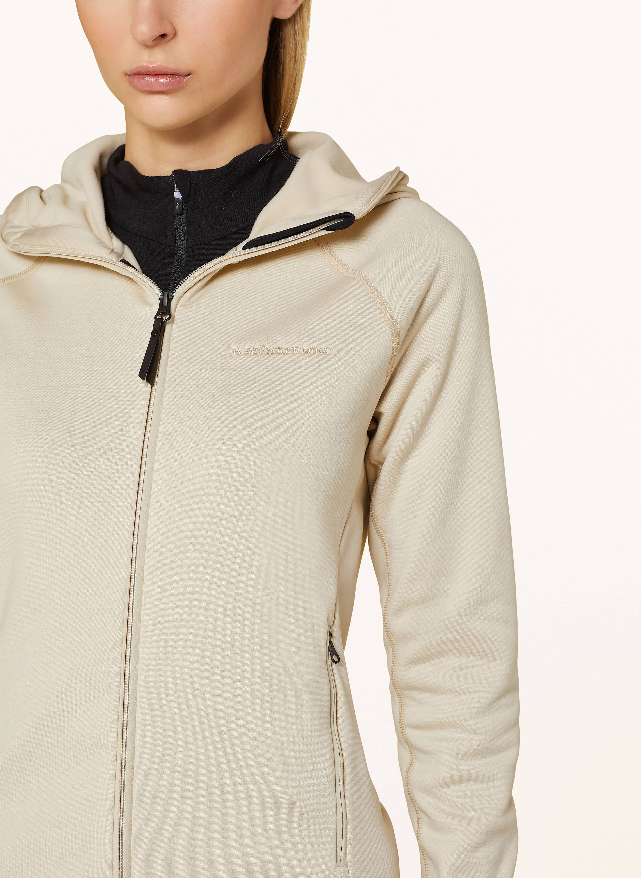 Thumbnail - Peak Performance Midlayer-Jacke Chill Light beige