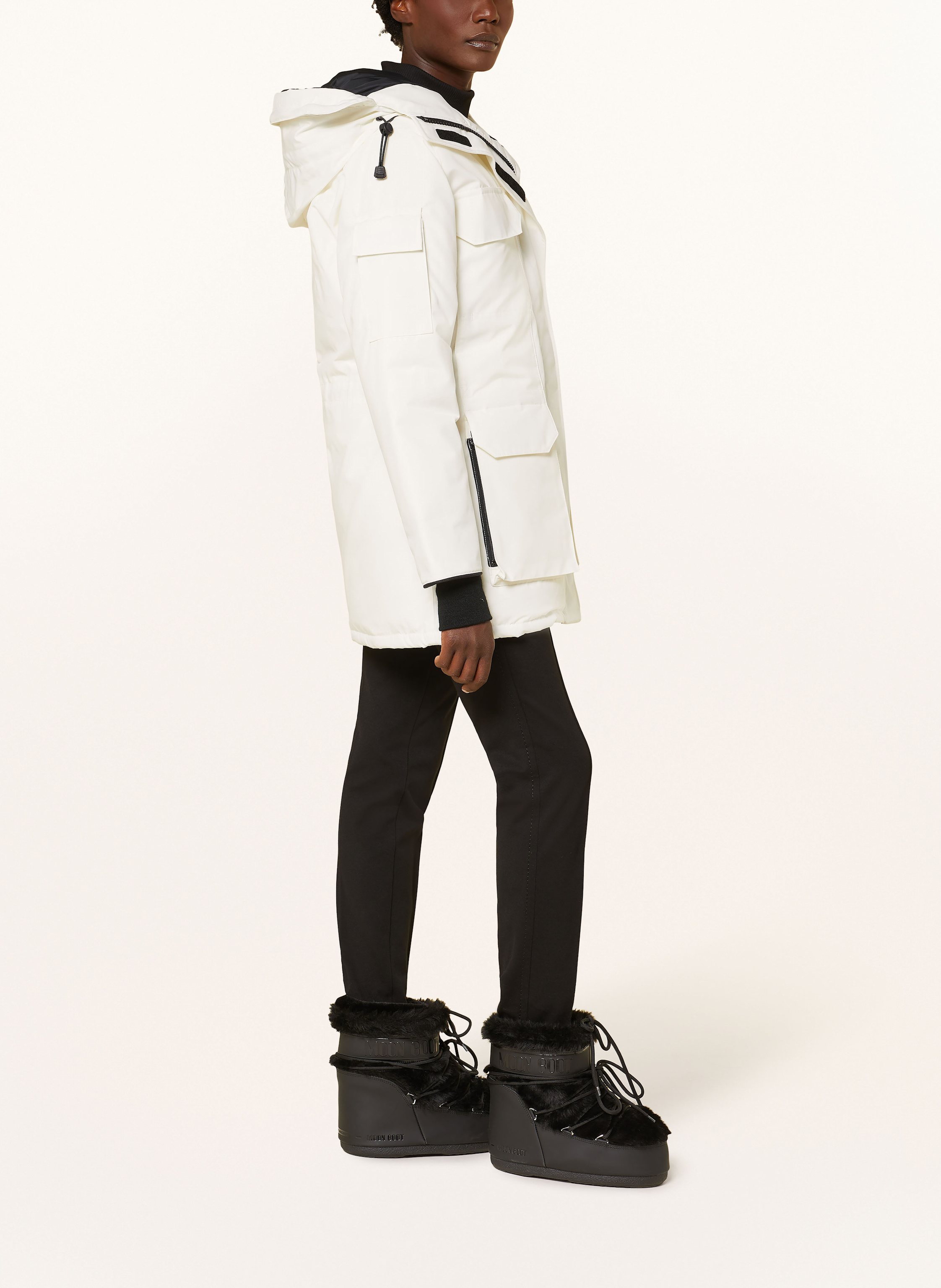 Thumbnail - Canada Goose Daunenparka Expedition weiss