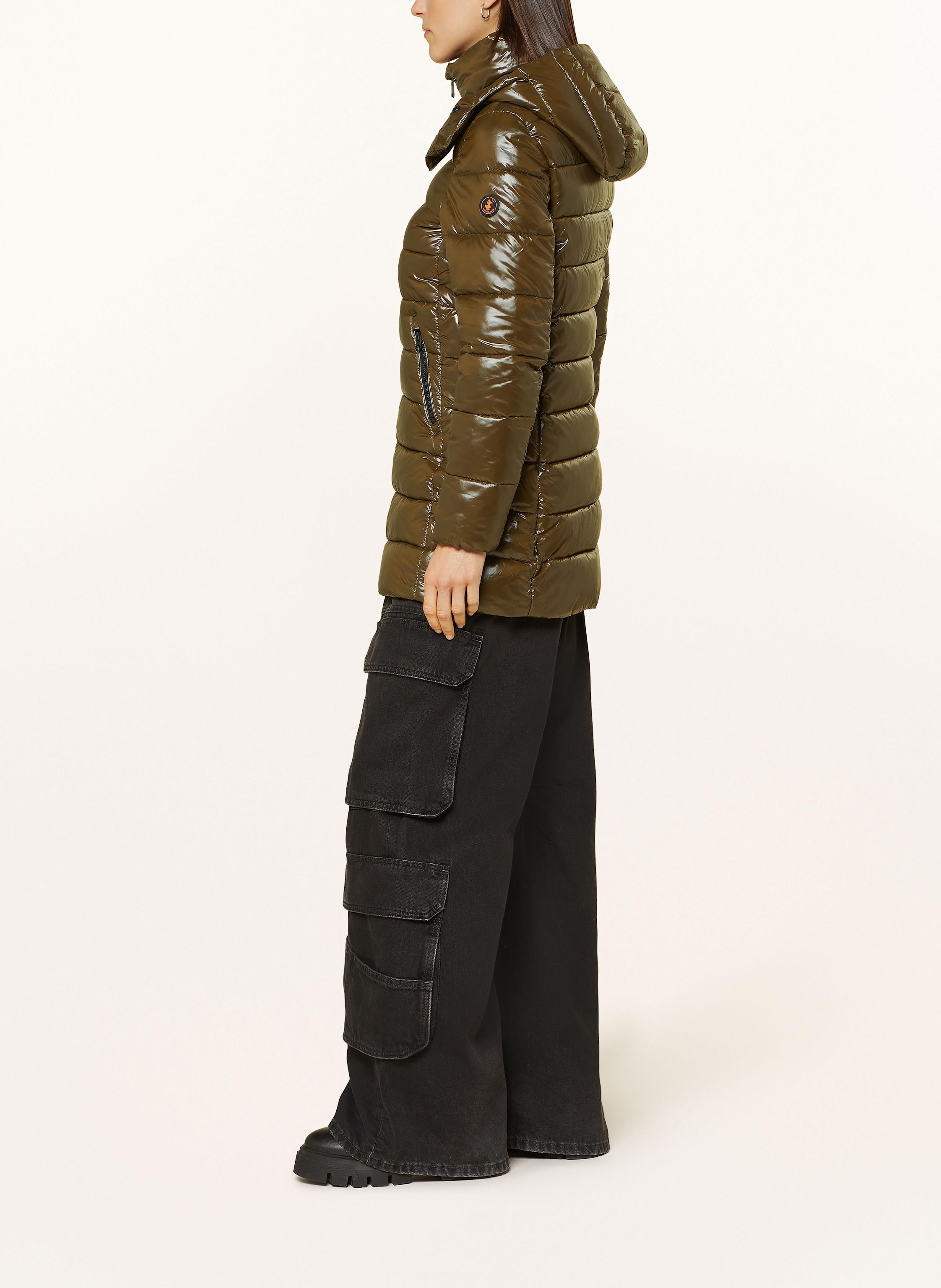 Thumbnail - Save The Duck Steppjacke Mit Abnehmbarer Kapuze gruen