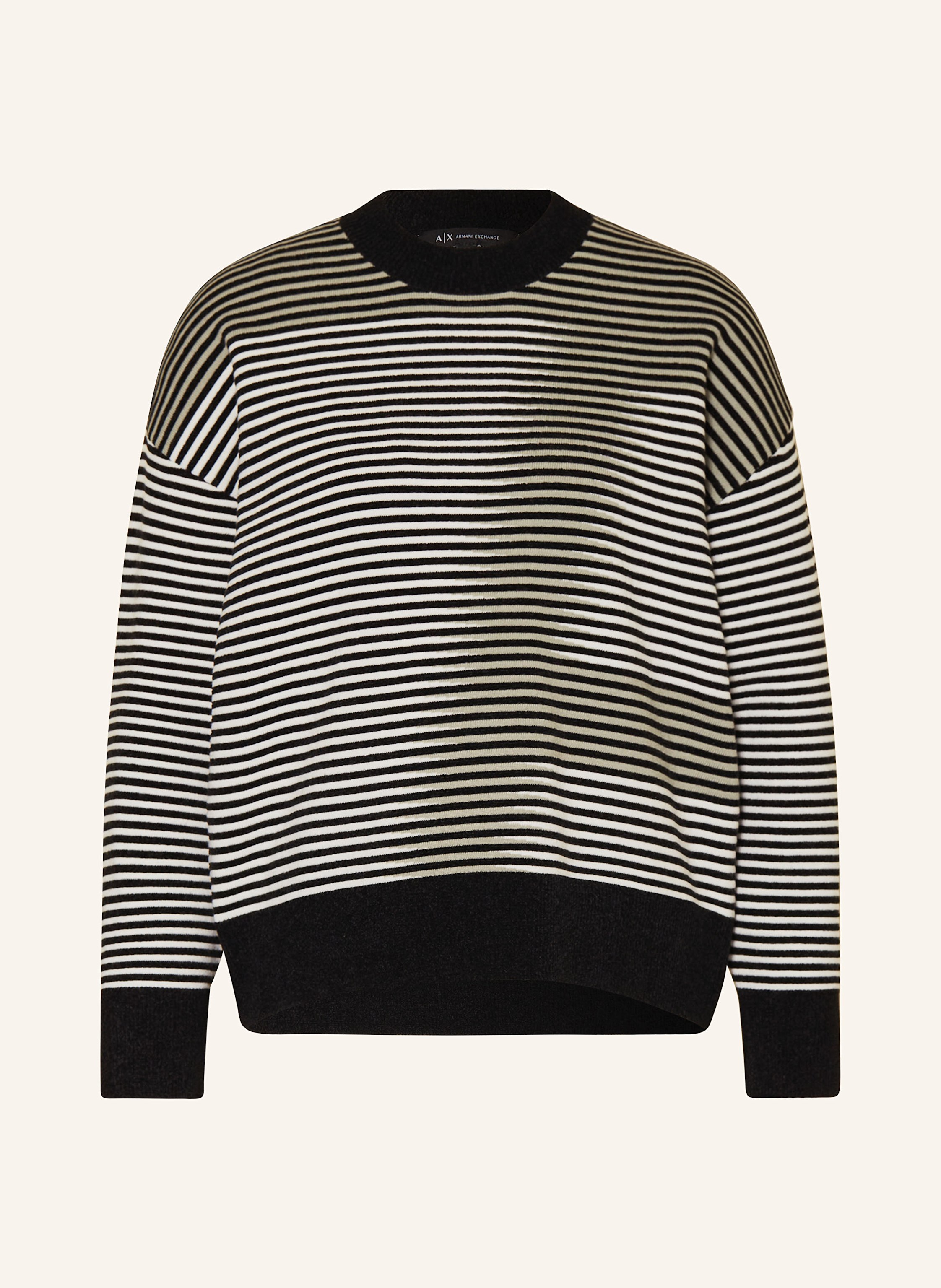 Armani exchange white sweater discount