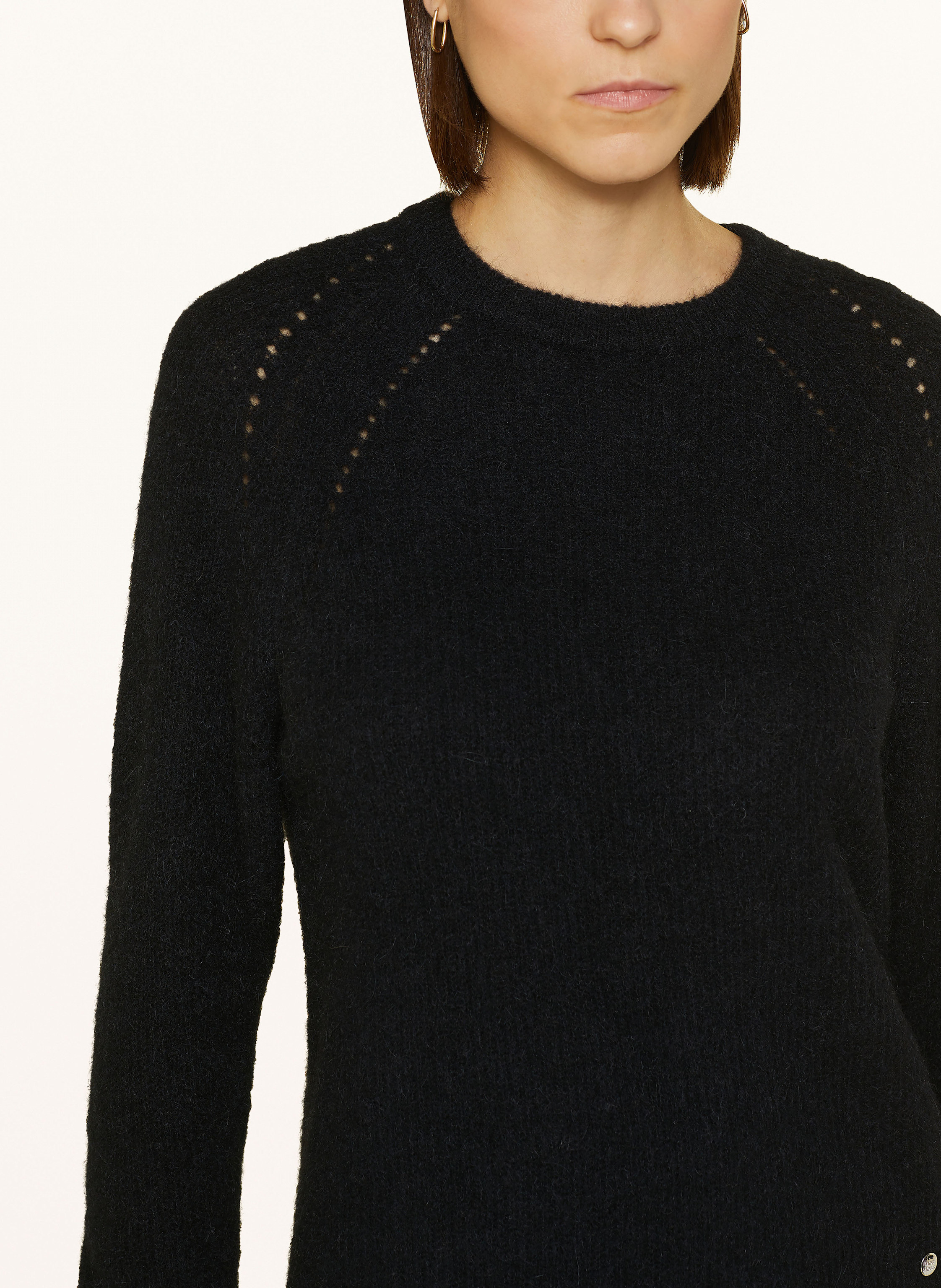 Thumbnail - Mos Mosh Pullover Mmtammy Thora Mit Alapka Und Cashmere schwarz