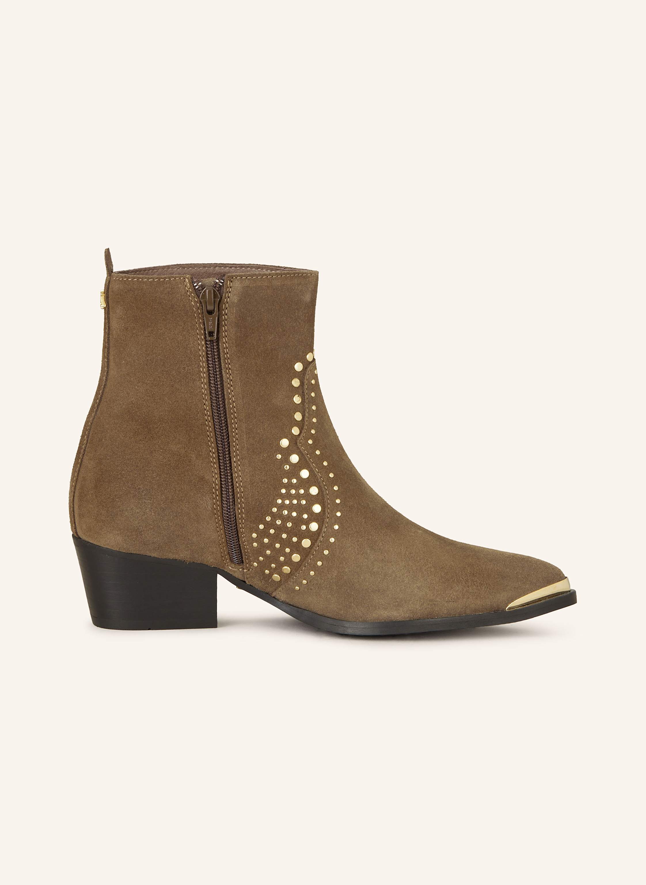 Mos Mosh Stiefeletten Mmamos Mit Nieten beige – Bild 2