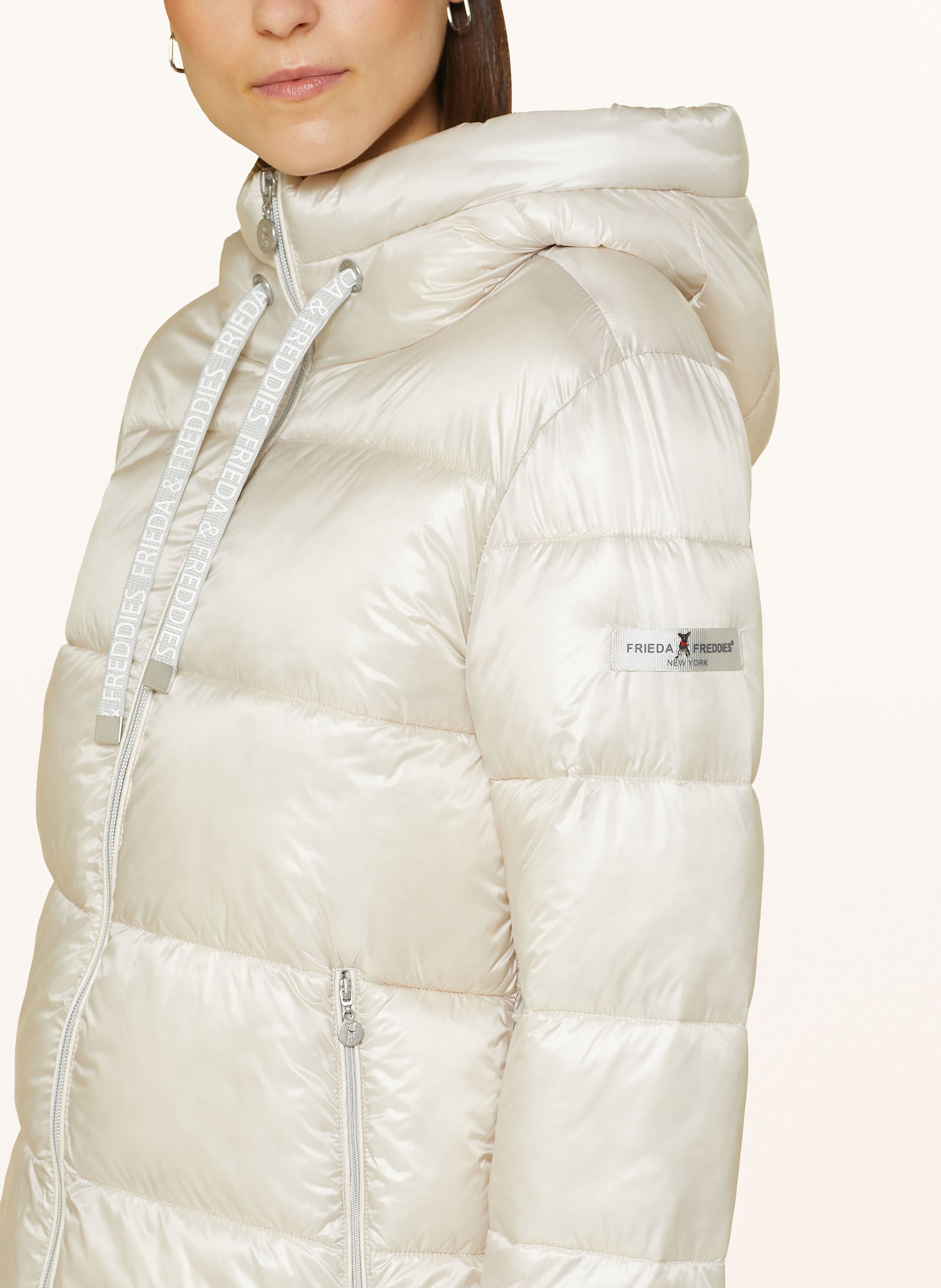 Thumbnail - Frieda & Freddies Steppjacke Scott weiss