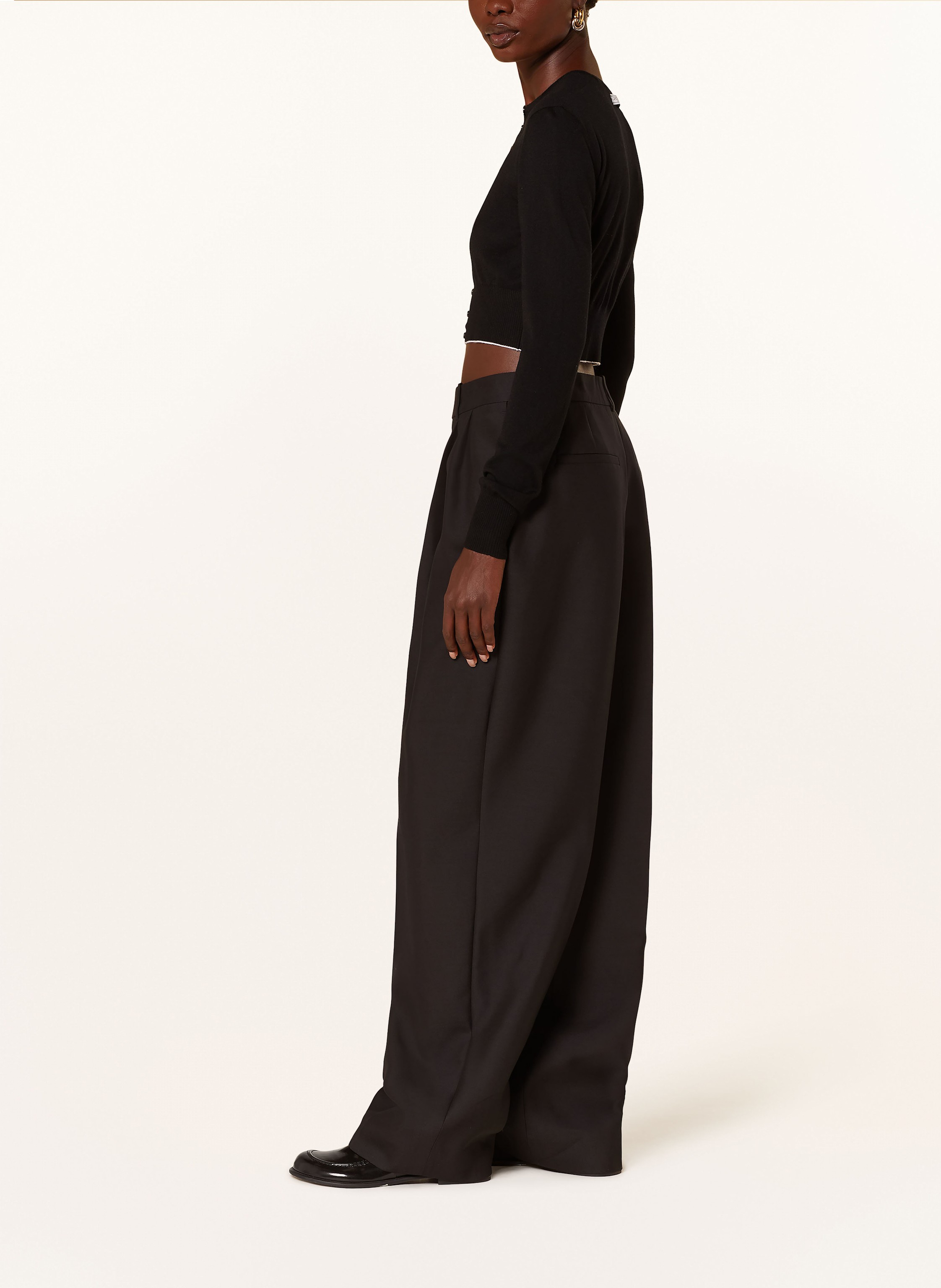 Thumbnail - Jacquemus Hose Le Pantalon Curzio schwarz