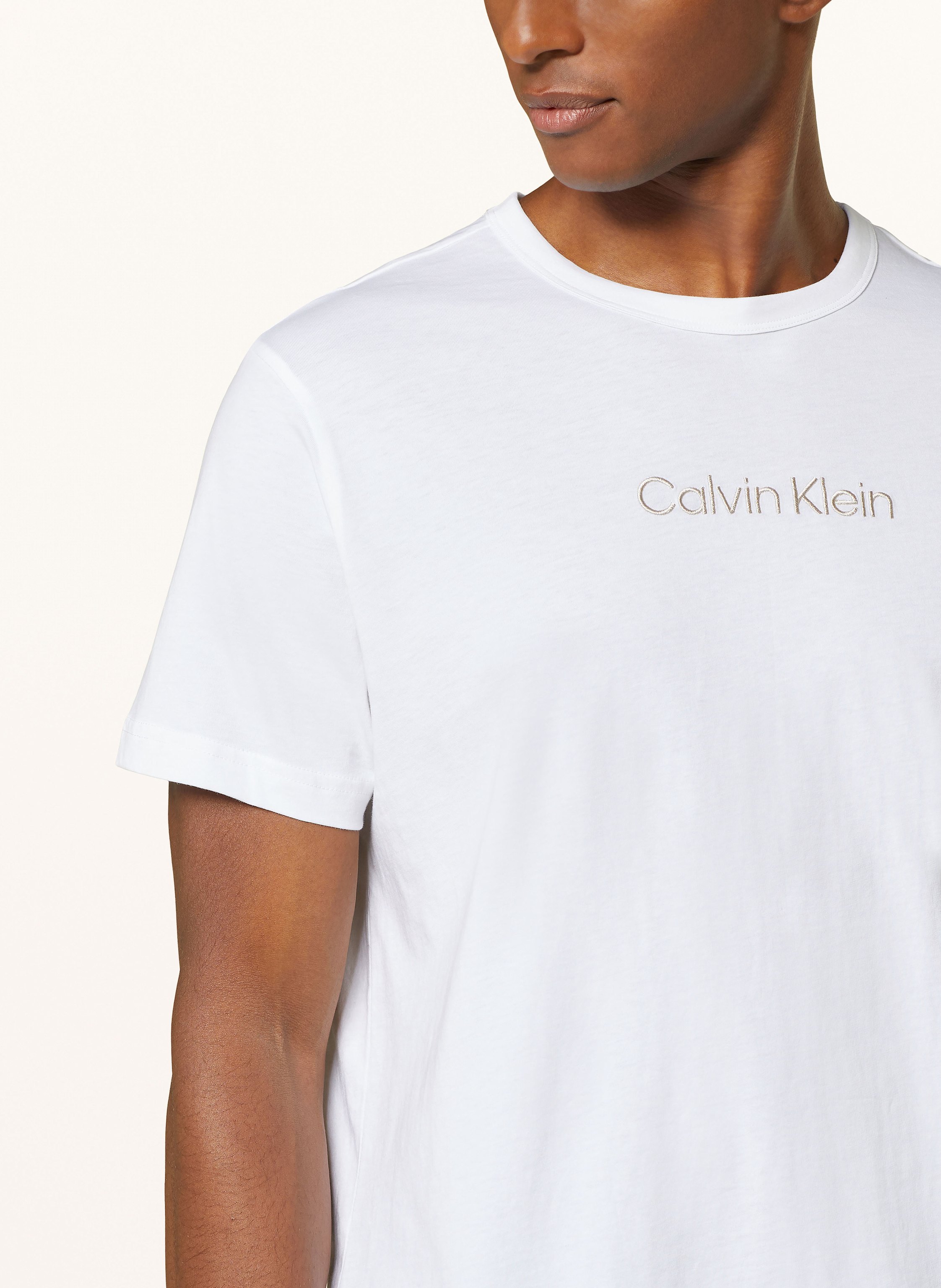 Thumbnail - Calvin Klein Schlafshirt weiss